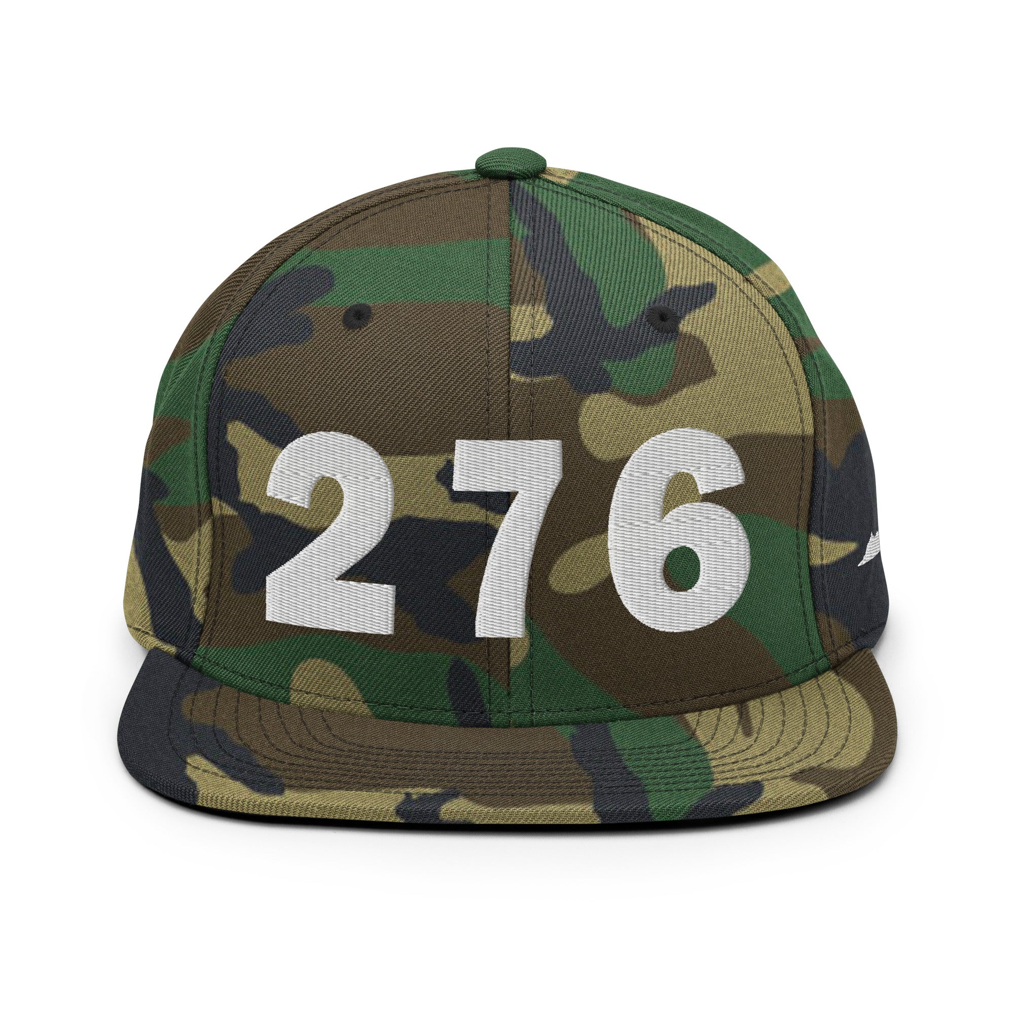 276 Area Code Snapback Hat