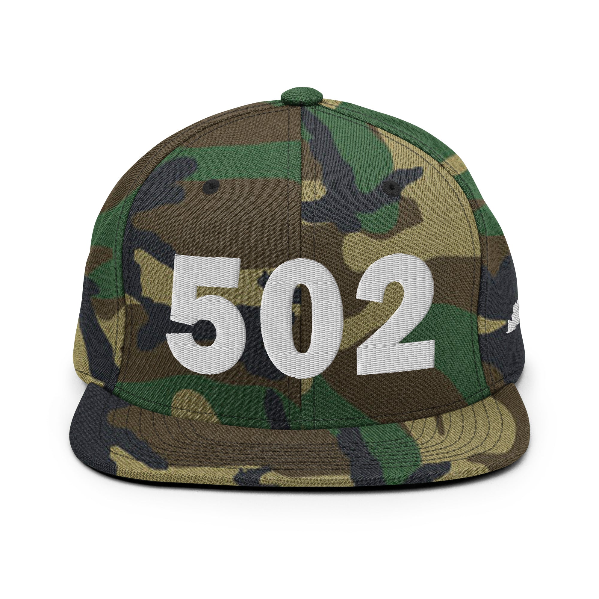 502 Area Code Snapback Hat