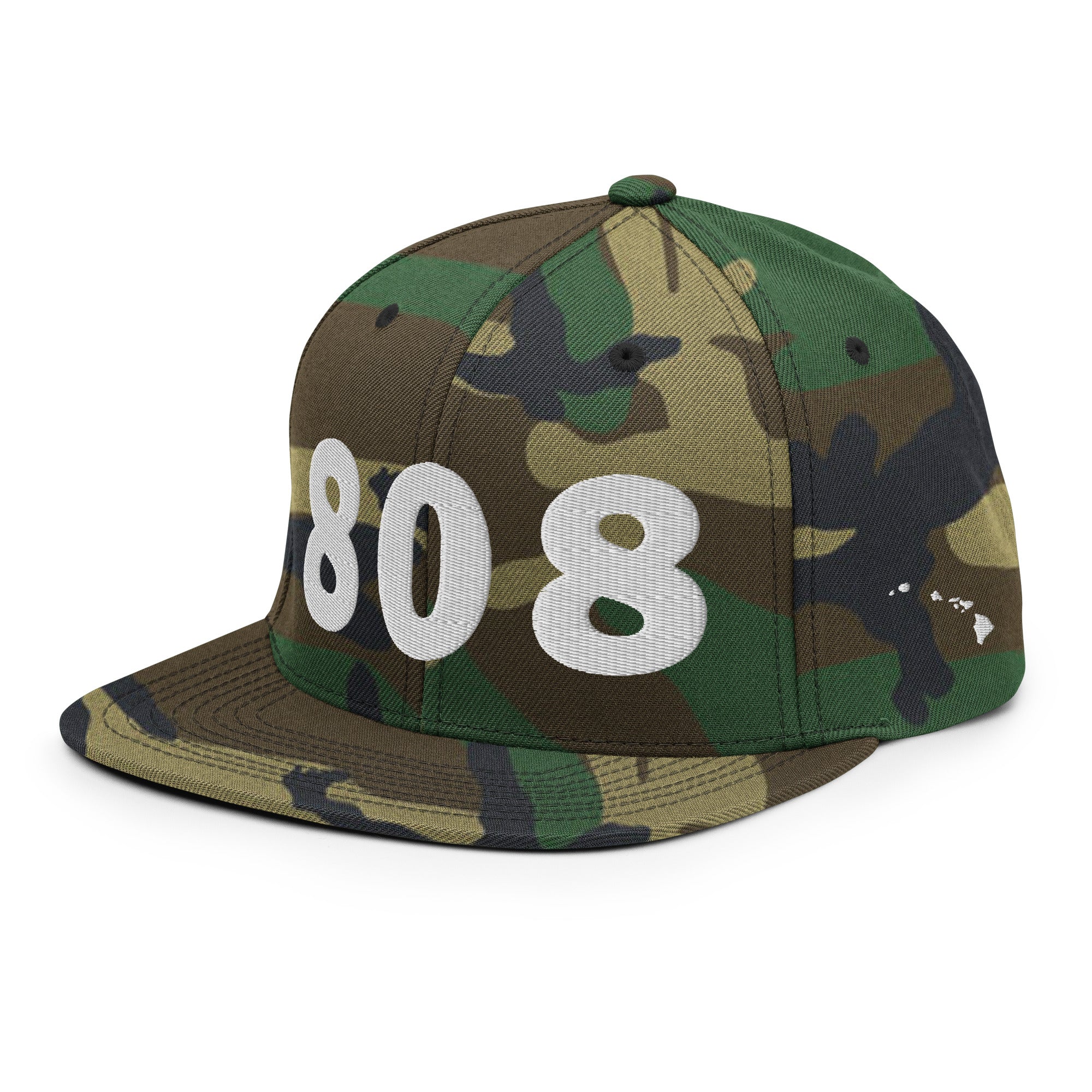 808 Area Code Snapback Hat