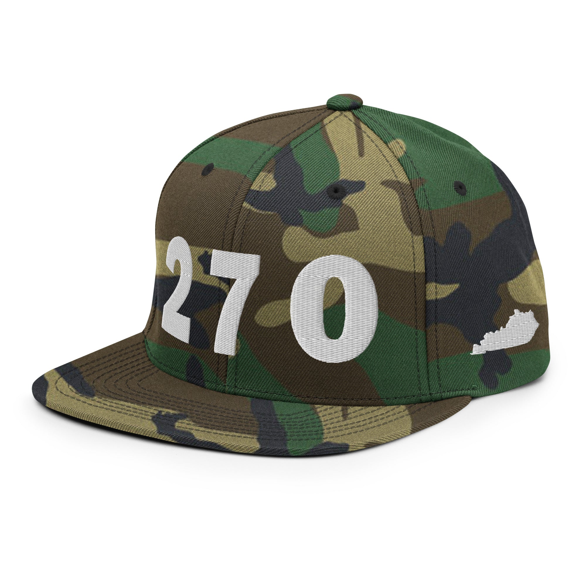 270 Area Code Snapback Hat