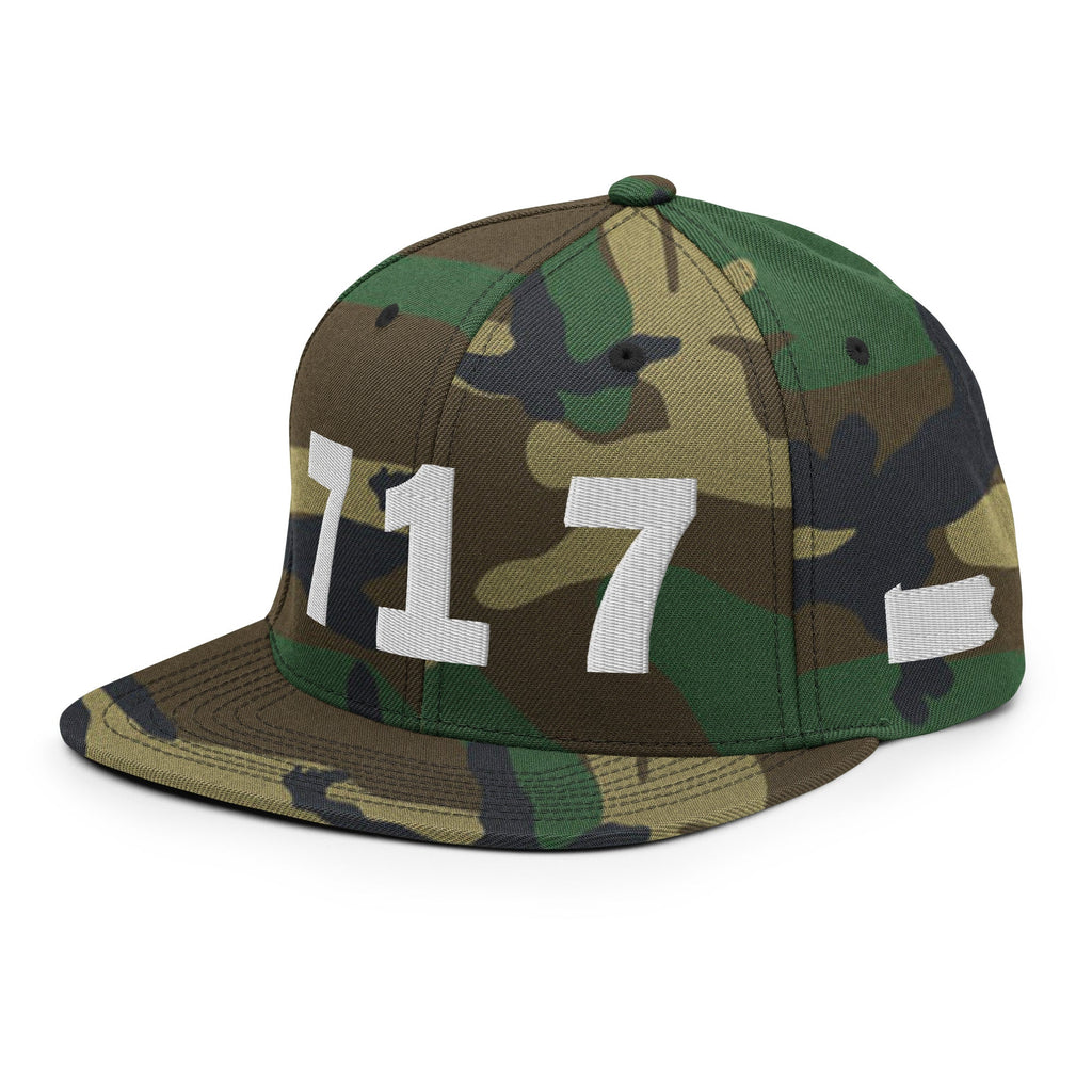 717 Area Code Snapback Hat