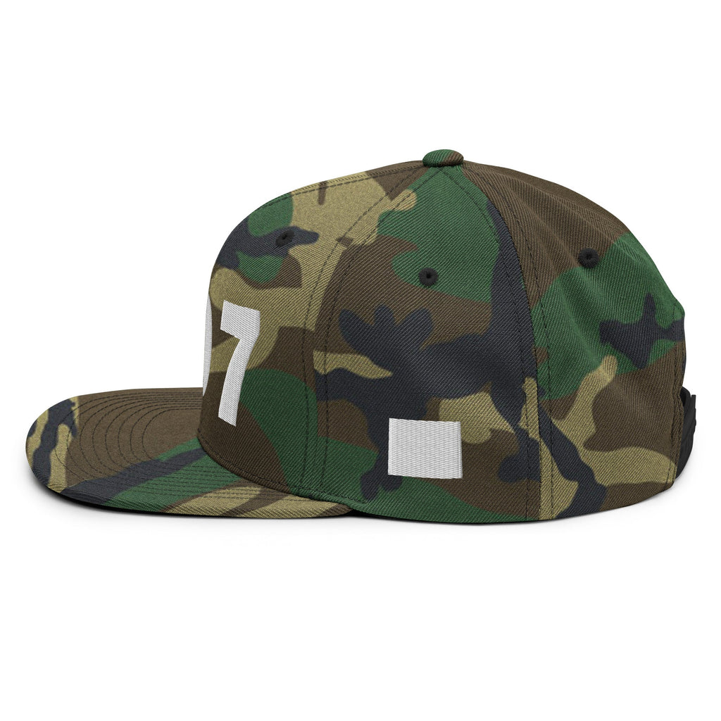 307 Area Code Snapback Hat