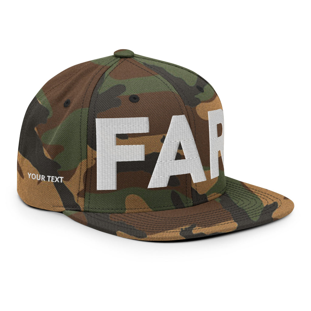 FAR Fargo North Dakota Snapback Hat