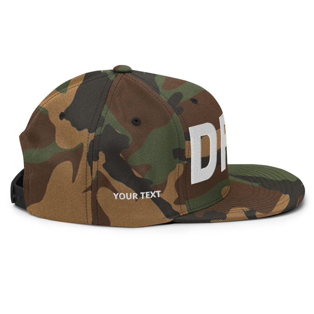 DWF Dallas Fort Worth Texas Snapback Hat