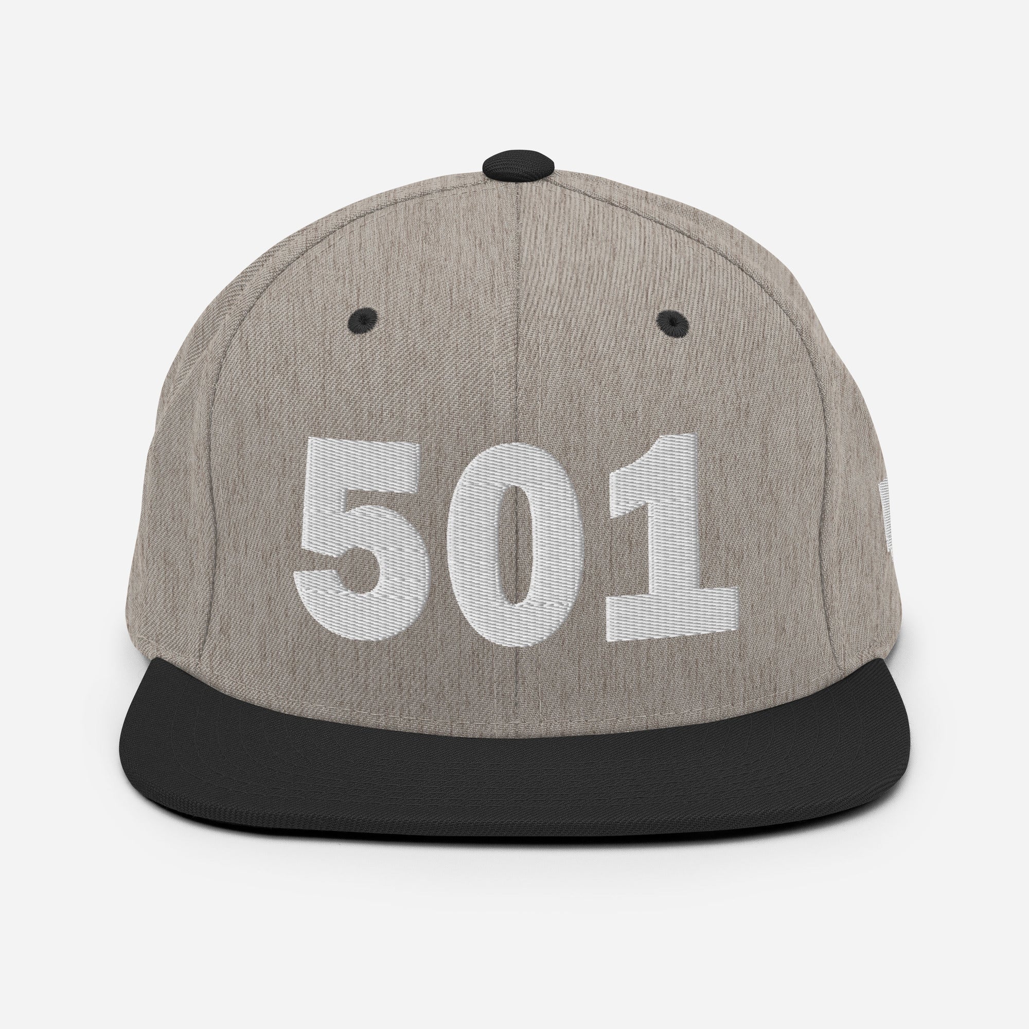 501 Area Code Snapback Hat