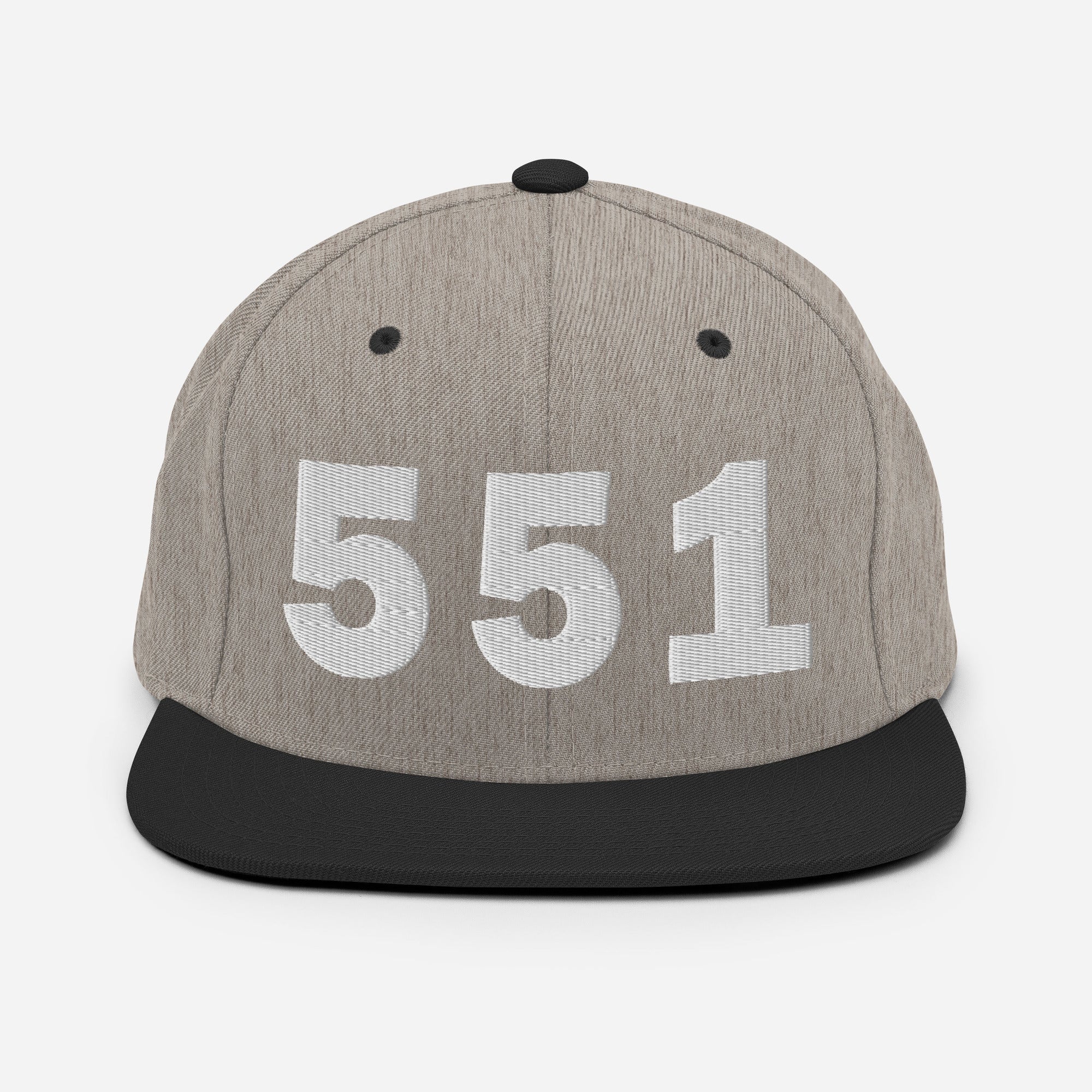 551 Area Code Snapback Hat