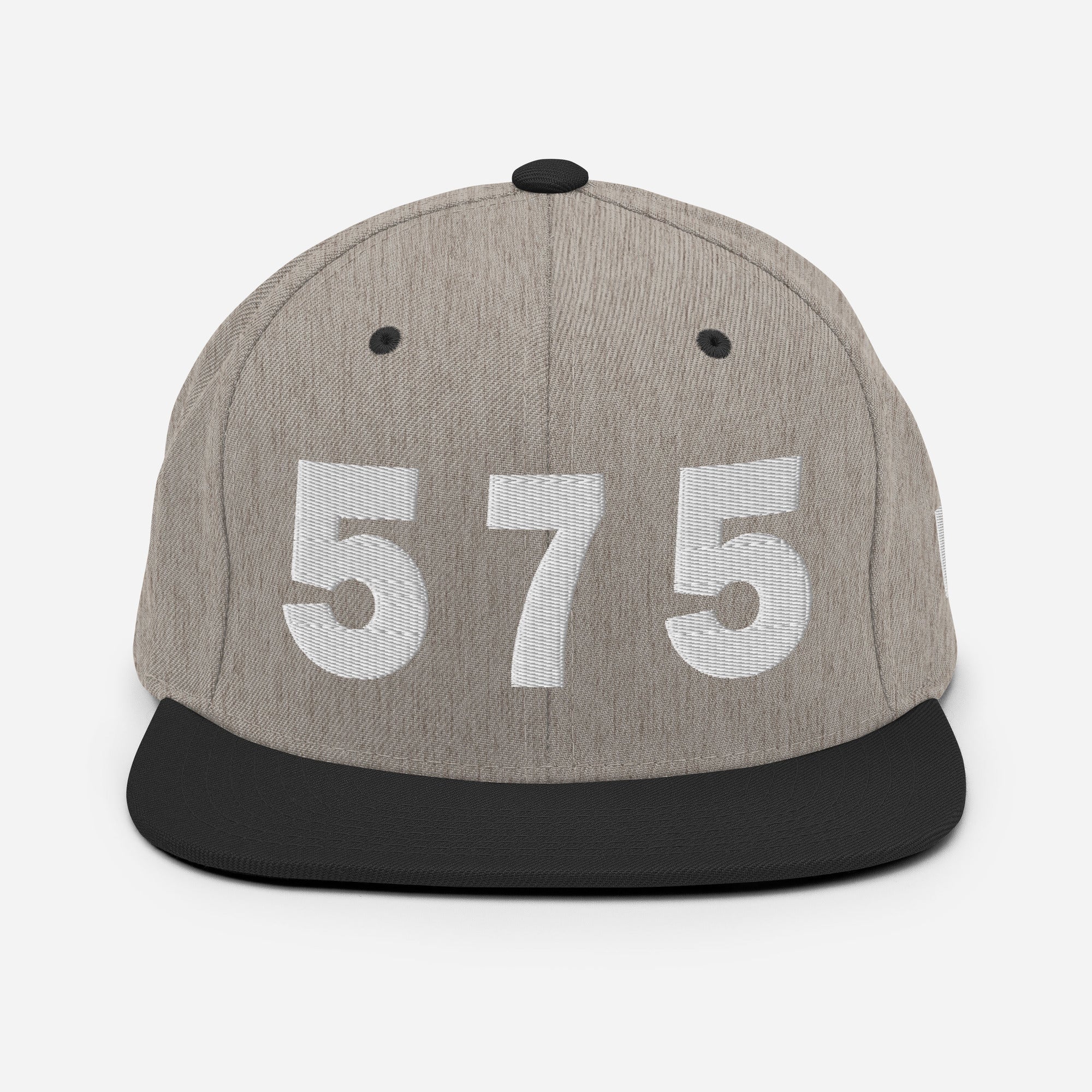 575 Area Code Snapback Hat