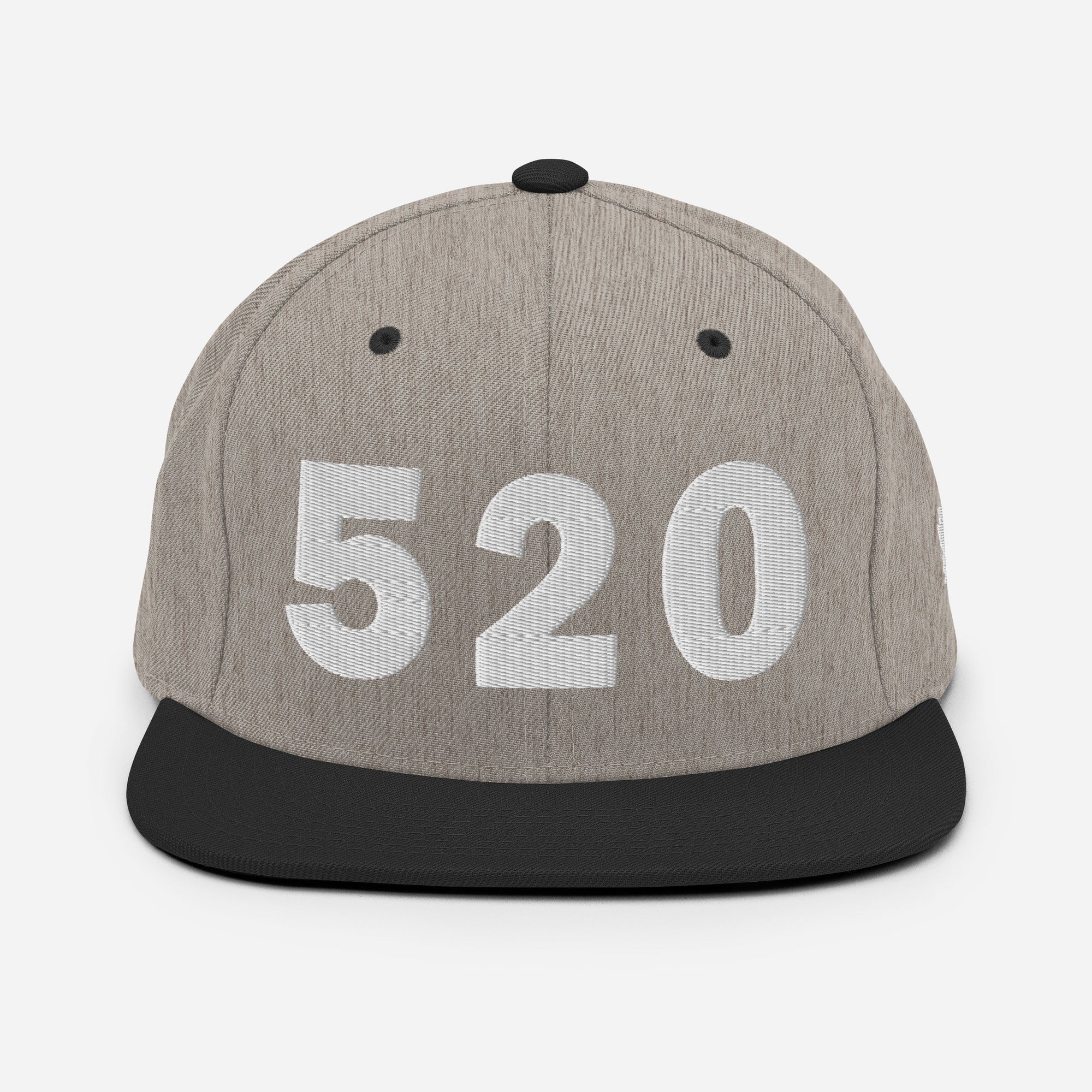 520 Area Code Snapback Hat