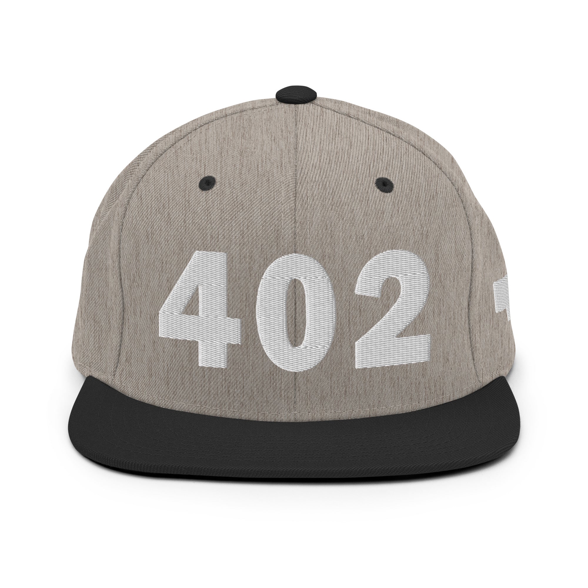 402 Area Code Snapback Hat