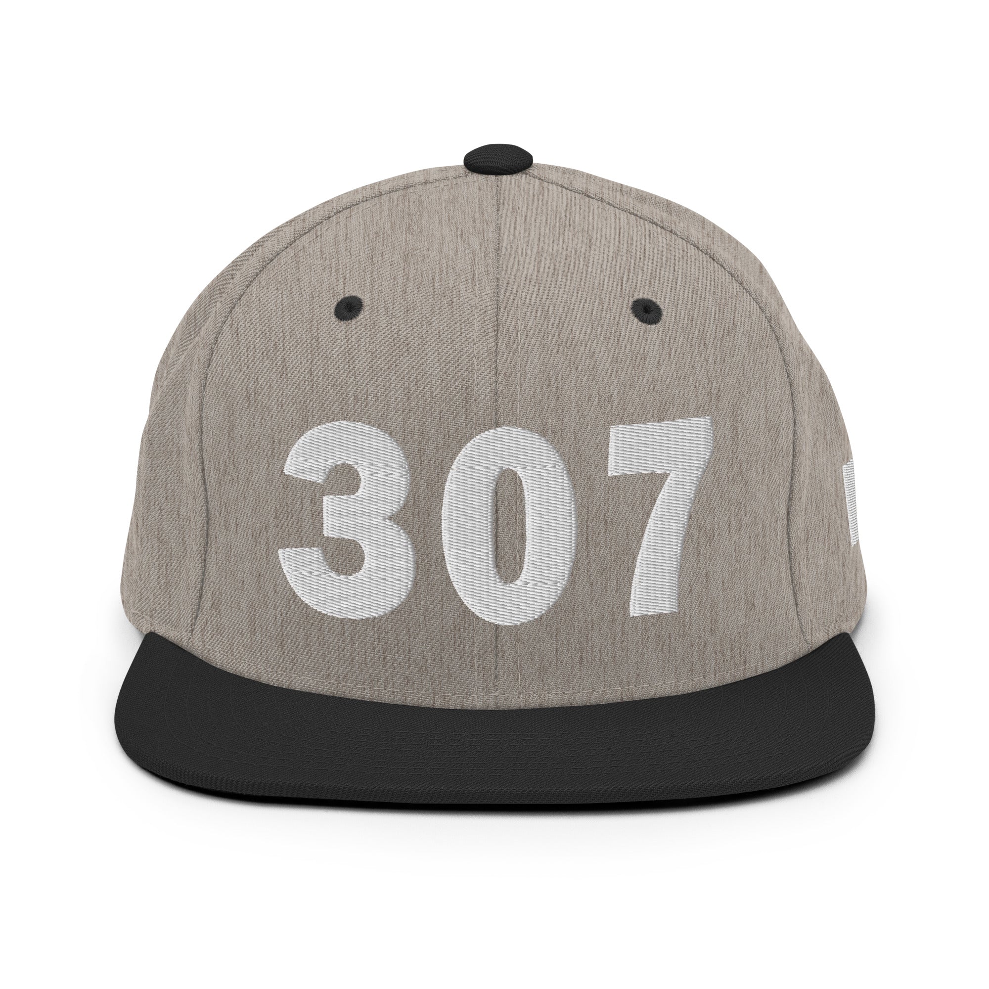 307 Area Code Snapback Hat
