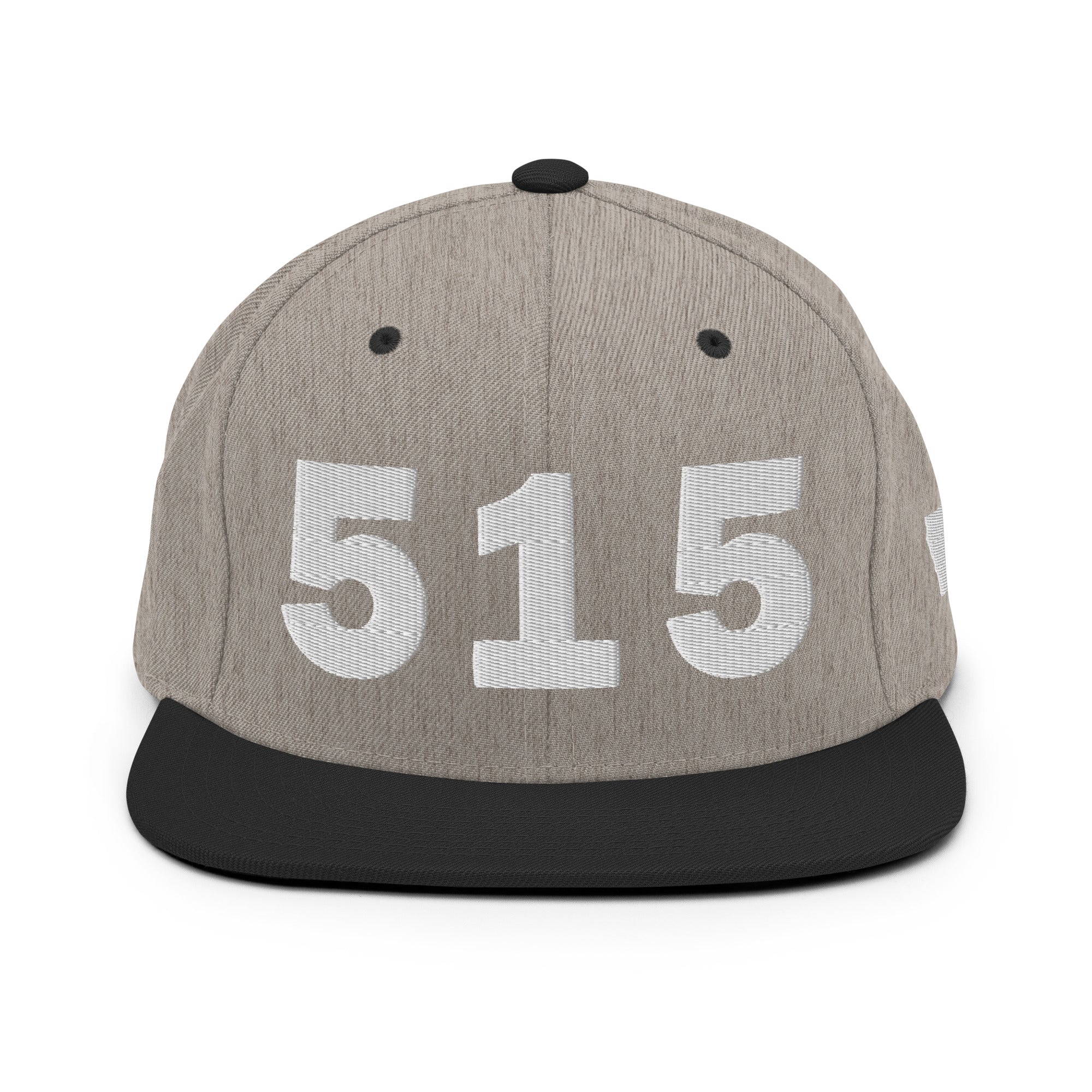 515 Area Code Snapback Hat