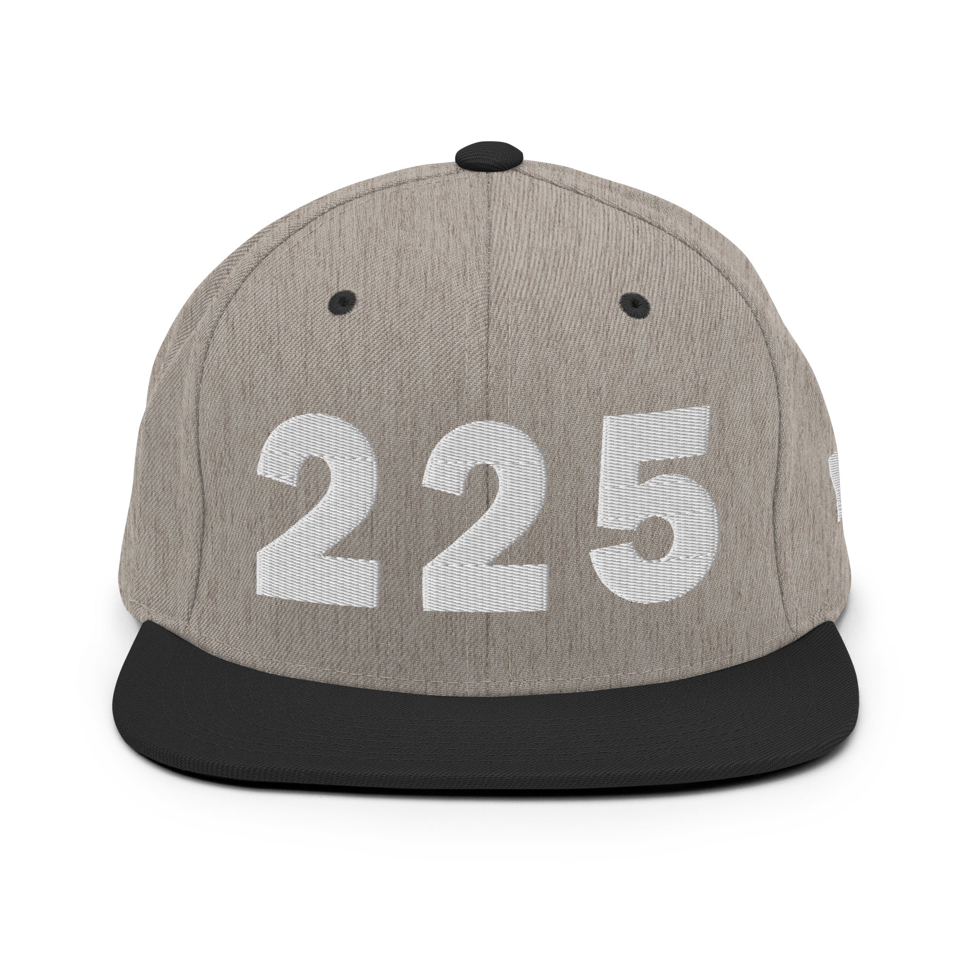 225 Area Code Snapback Hat