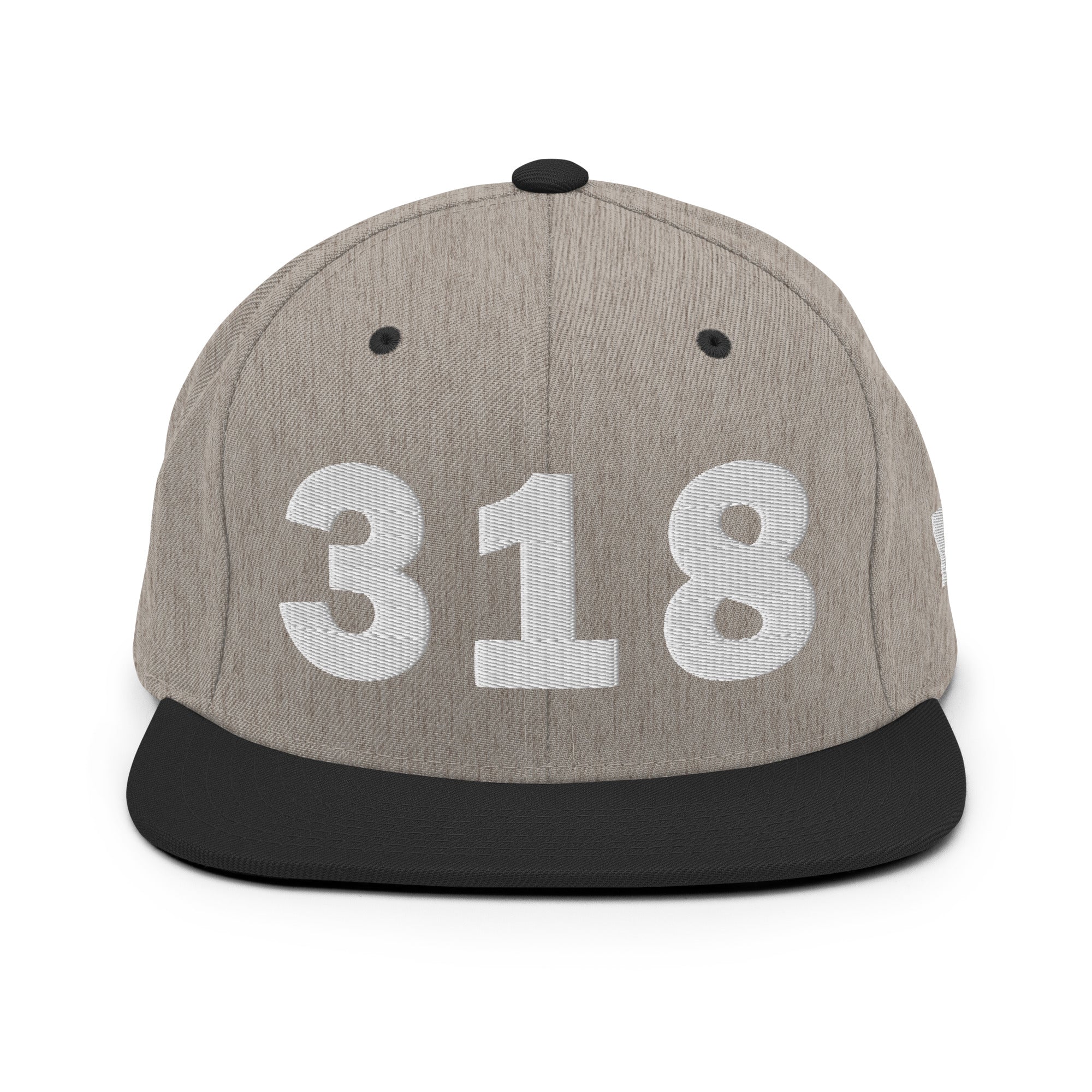 318 Area Code Snapback Hat