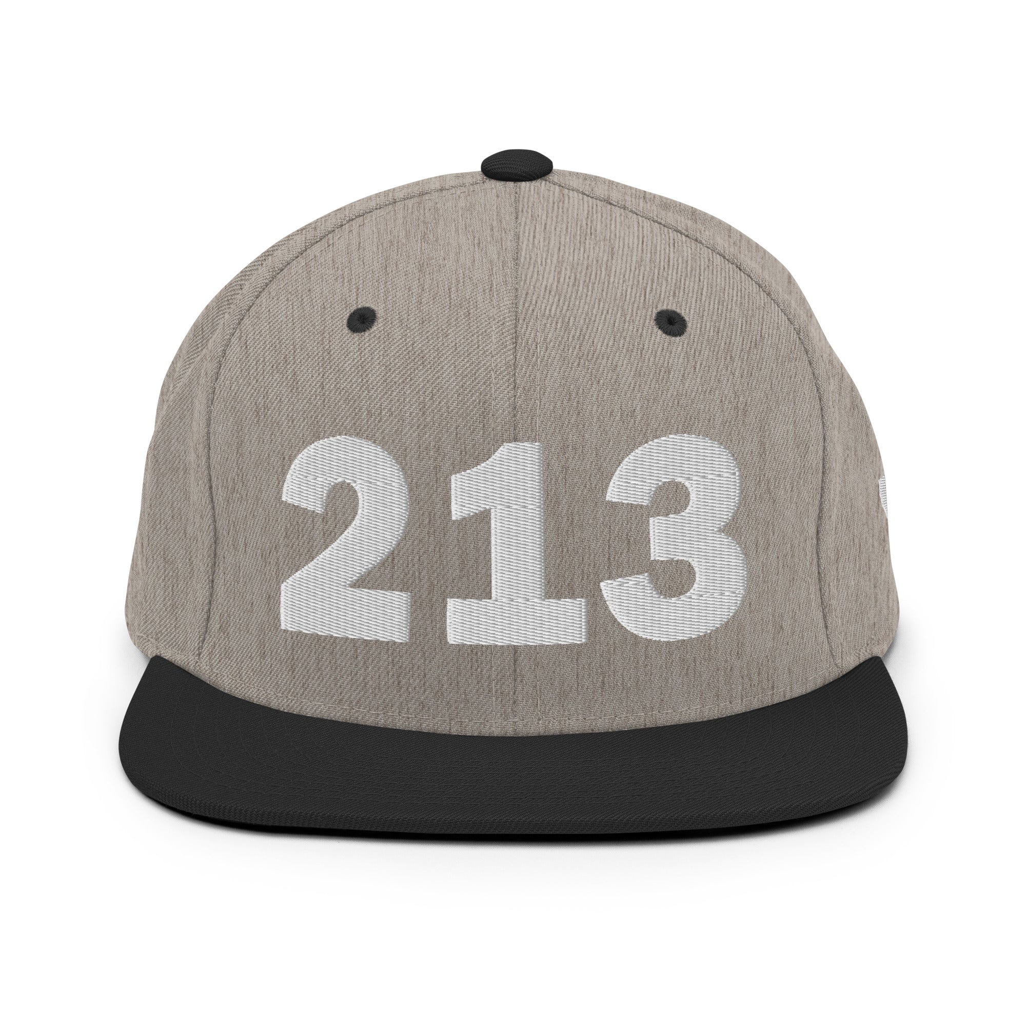 213 Area Code Snapback Hat