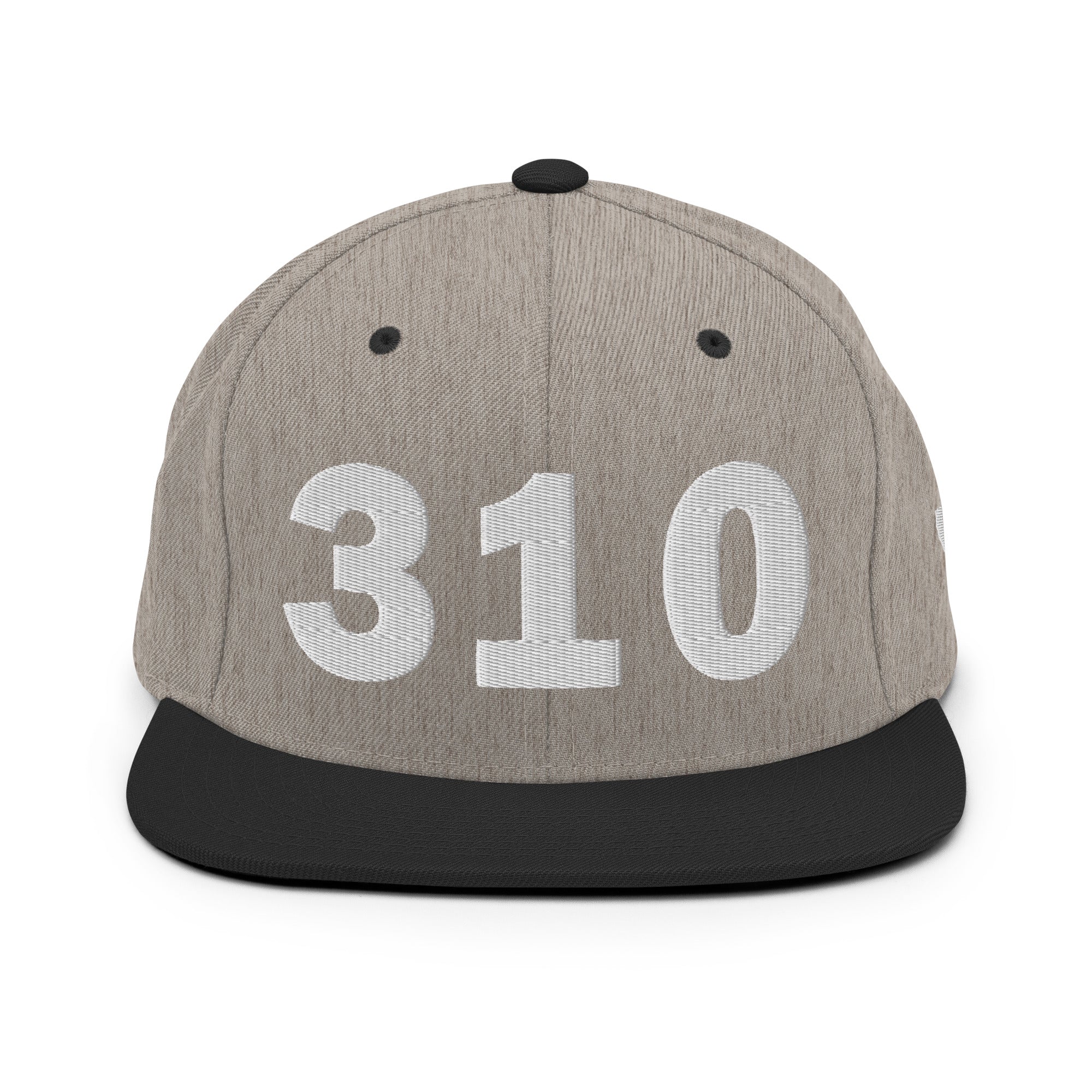 310 Area Code Snapback Hat