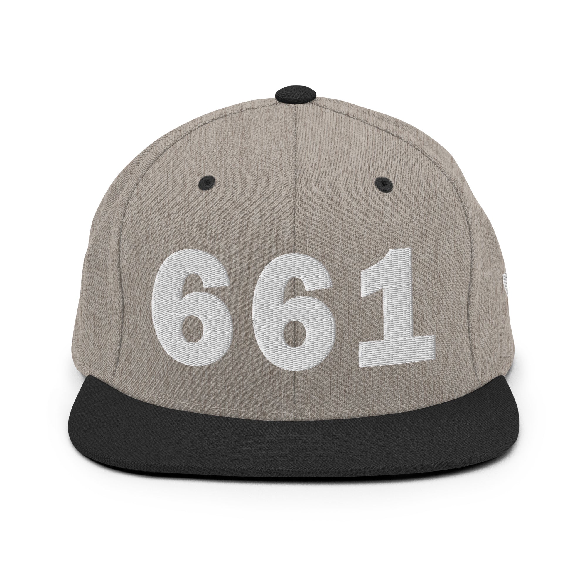661 Area Code Snapback Hat