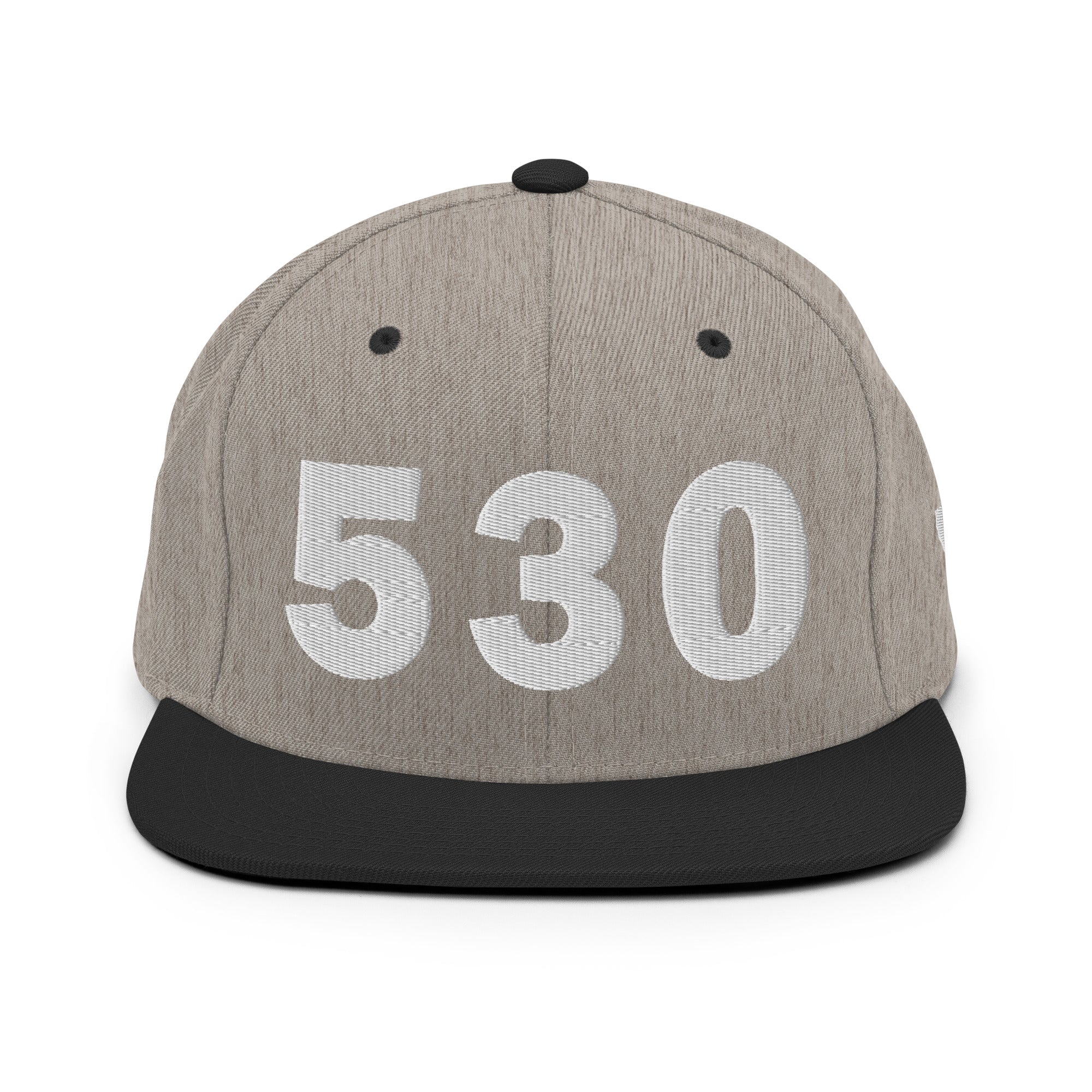 530 Area Code Snapback Hat