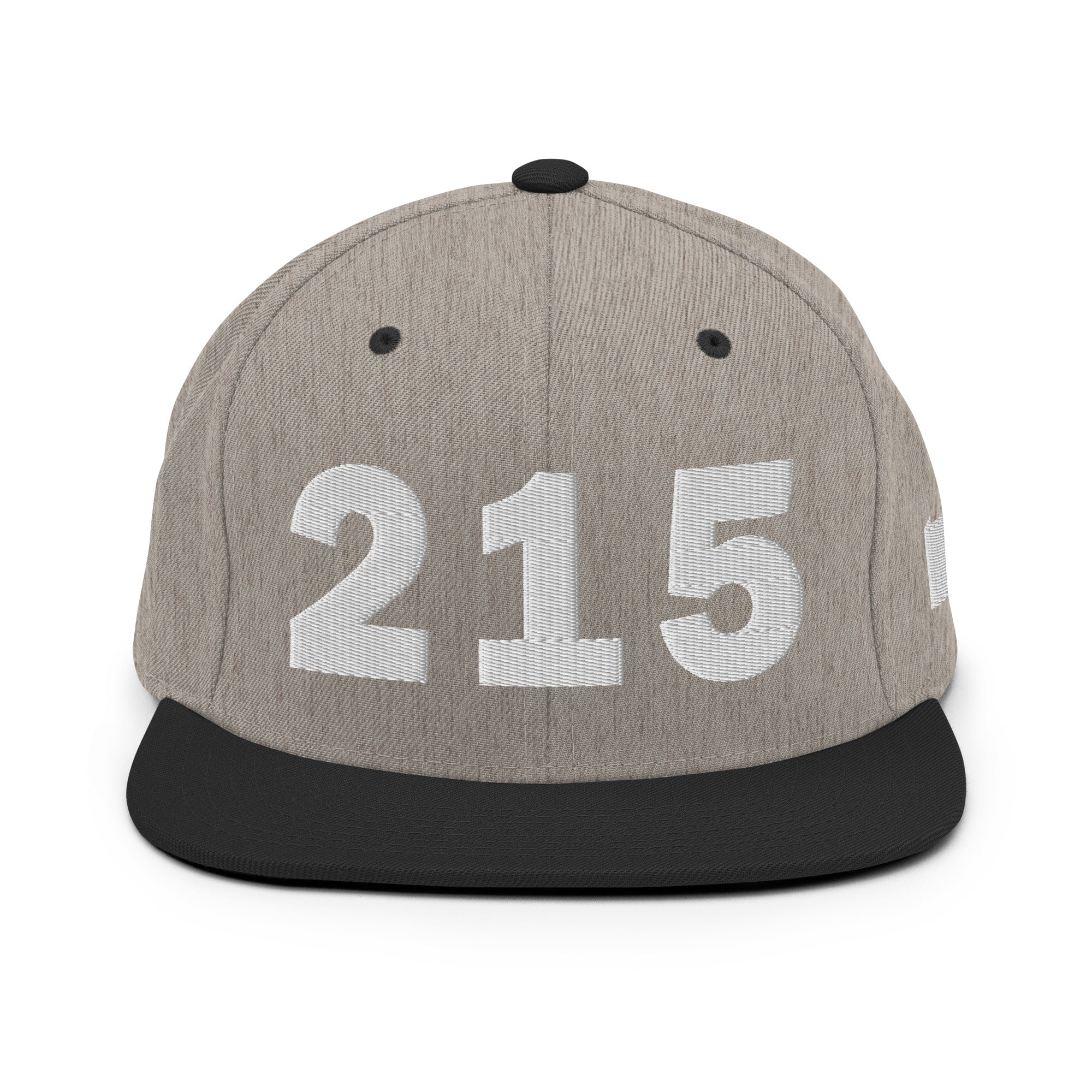 215 Area Code Snapback Hat