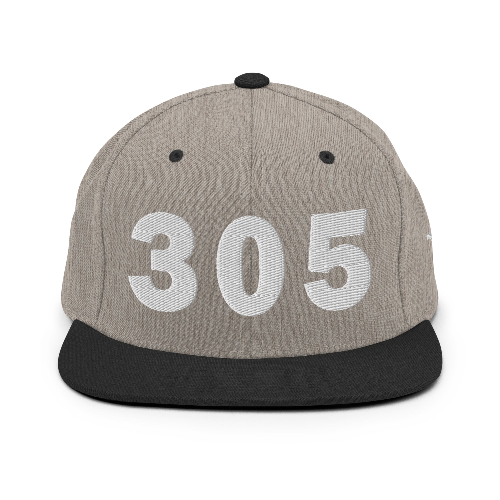 305 Area Code Snapback Hat