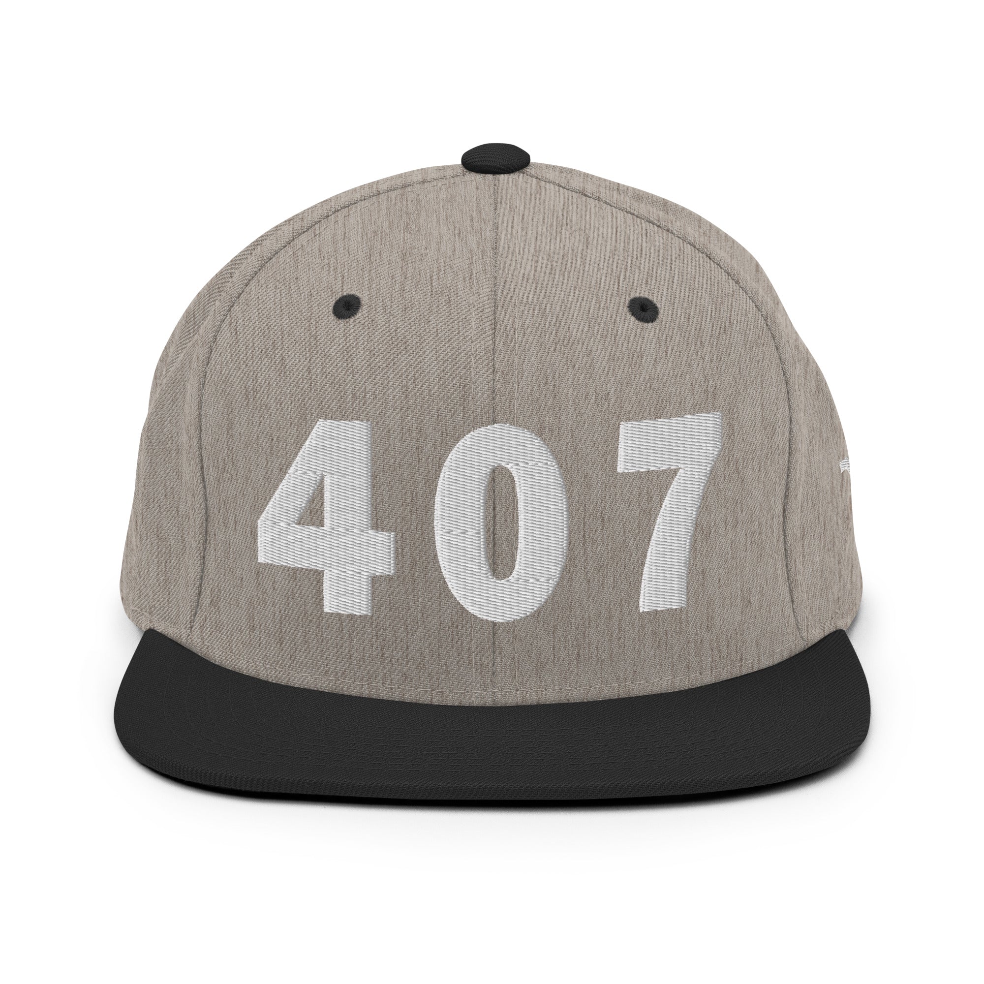 407 Area Code Snapback Hat