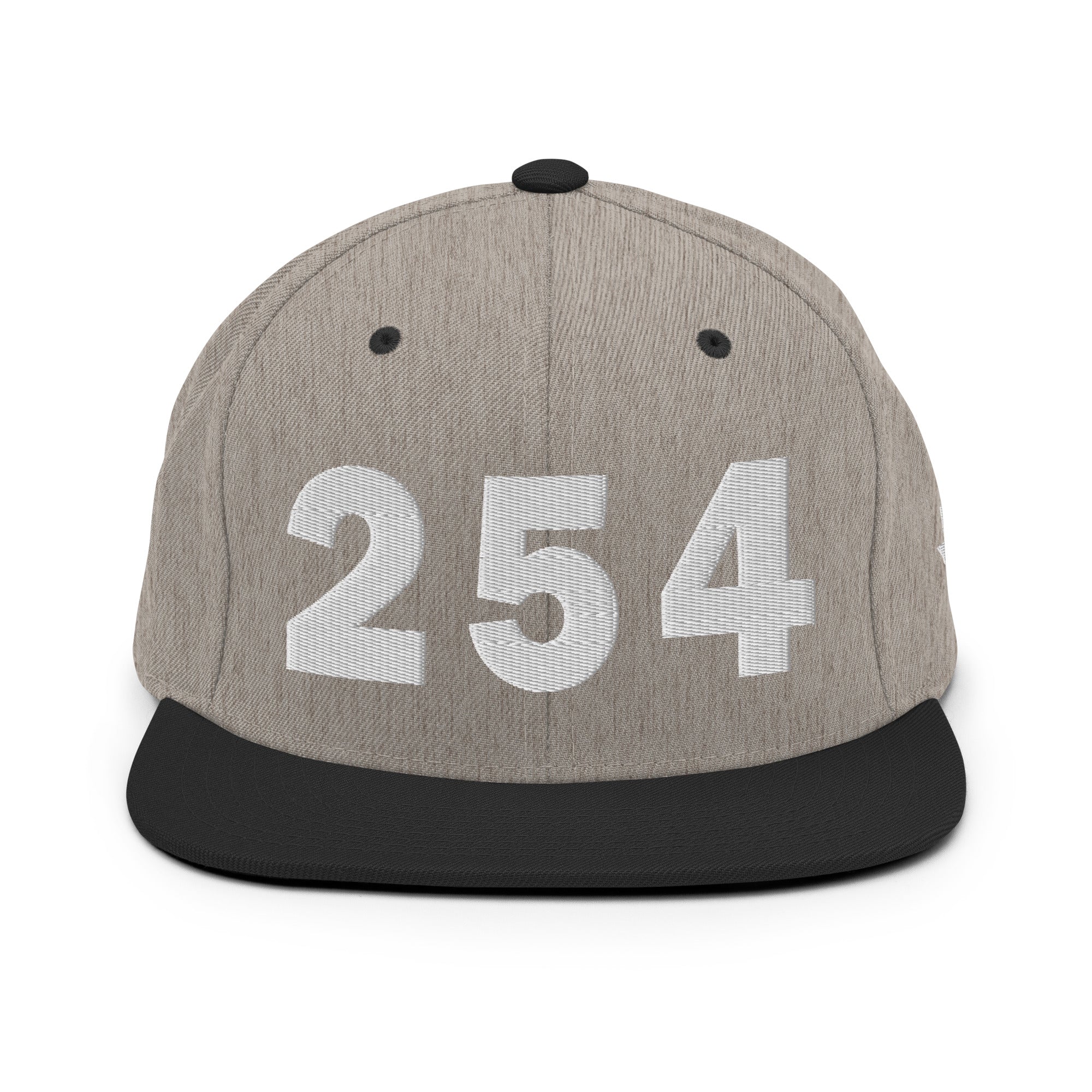 254 Area Code Snapback Hat