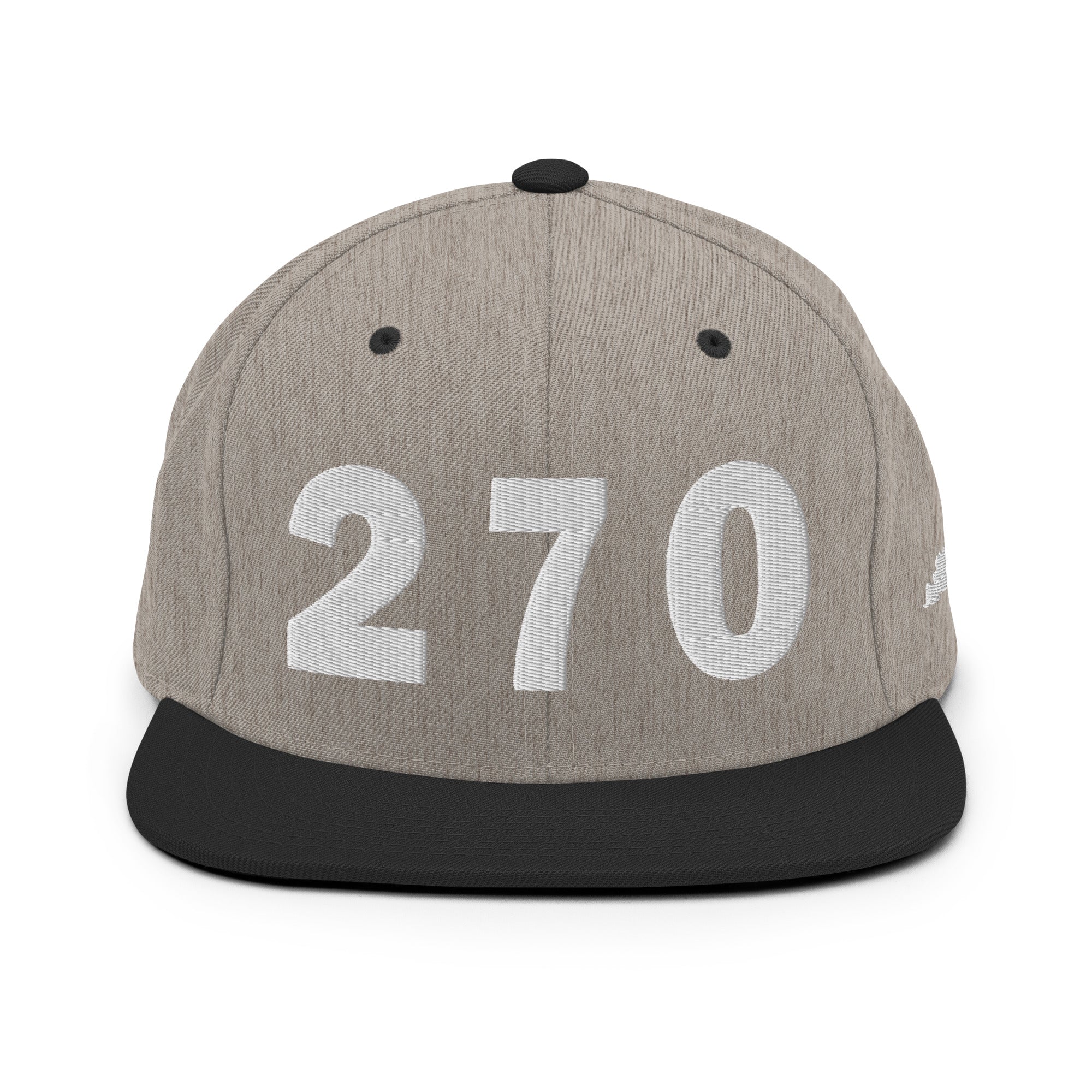 270 Area Code Snapback Hat
