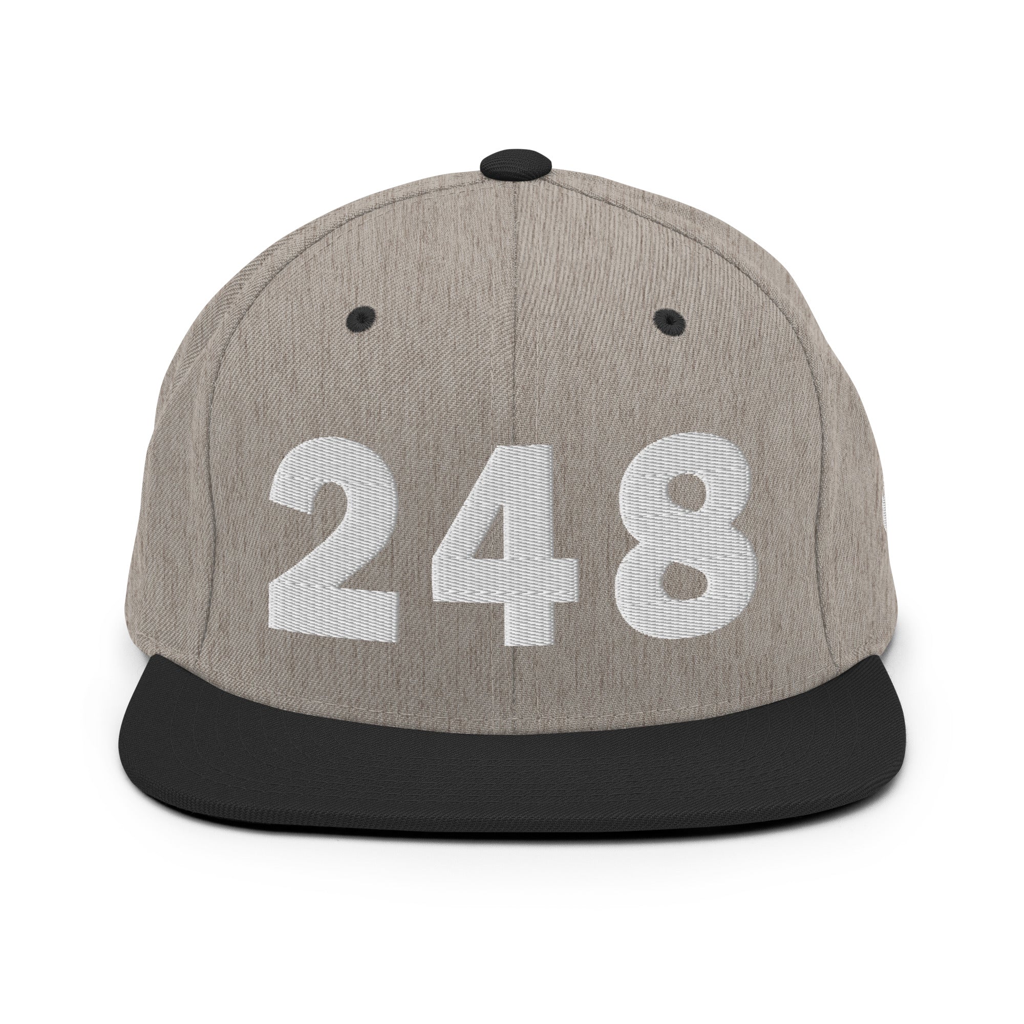 248 Area Code Snapback Hat