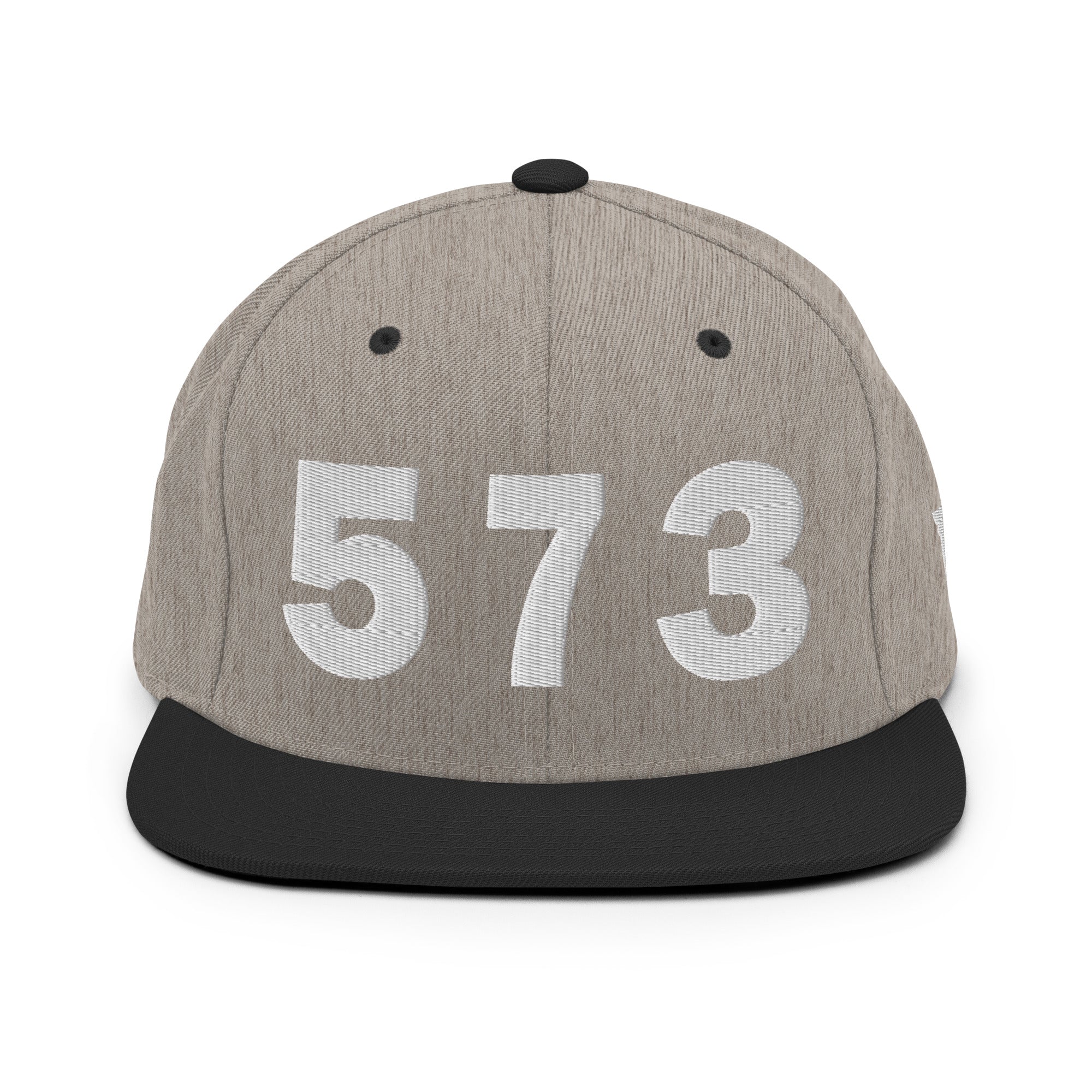 573 Area Code Snapback Hat