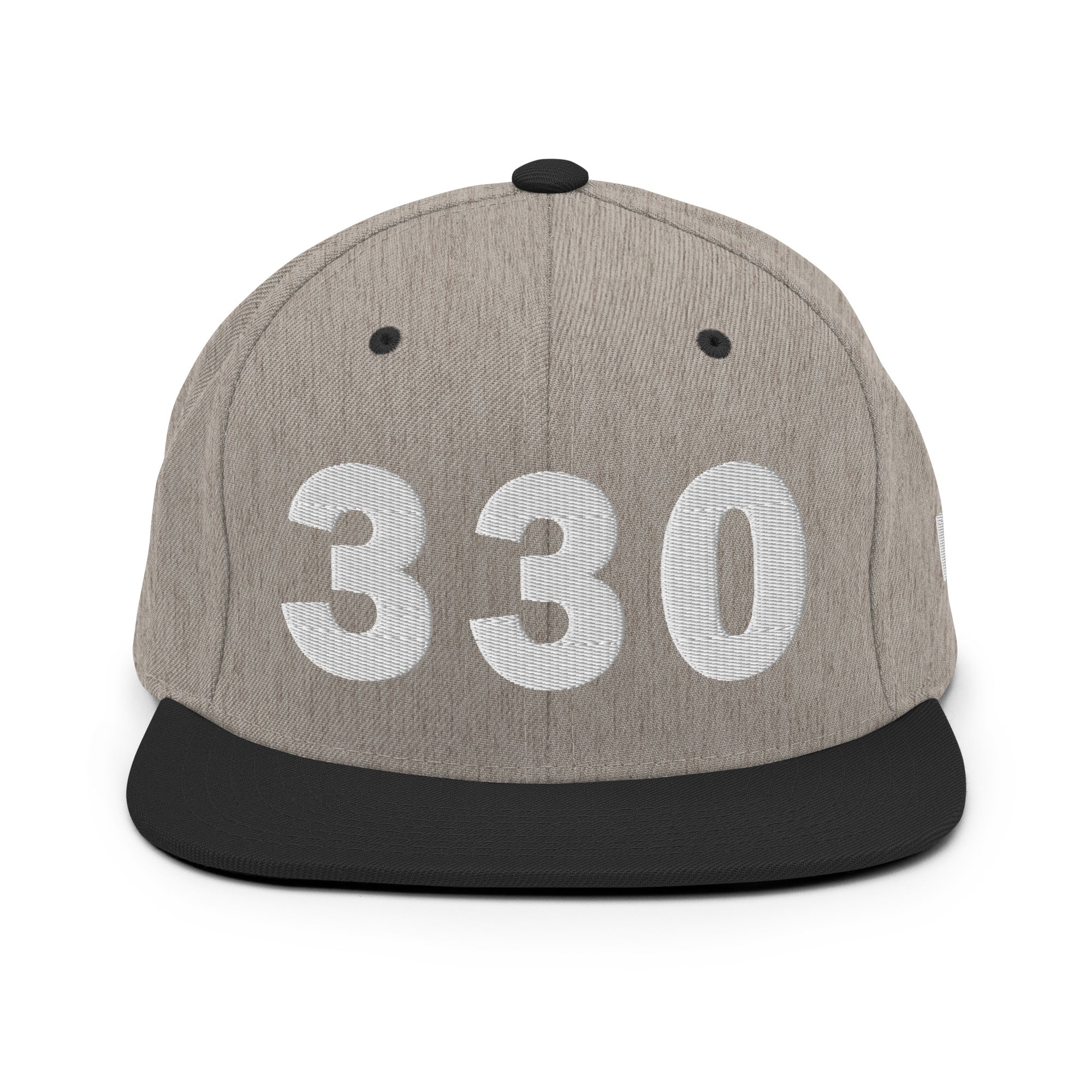 330 Area Code Snapback Hat