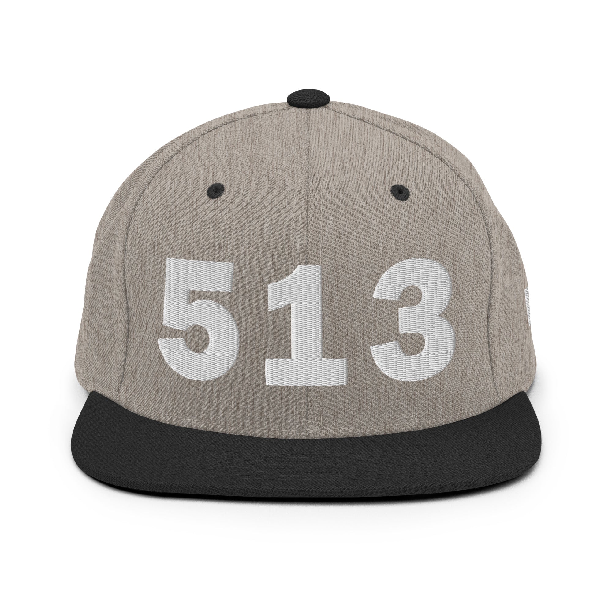 513 Area Code Snapback Hat