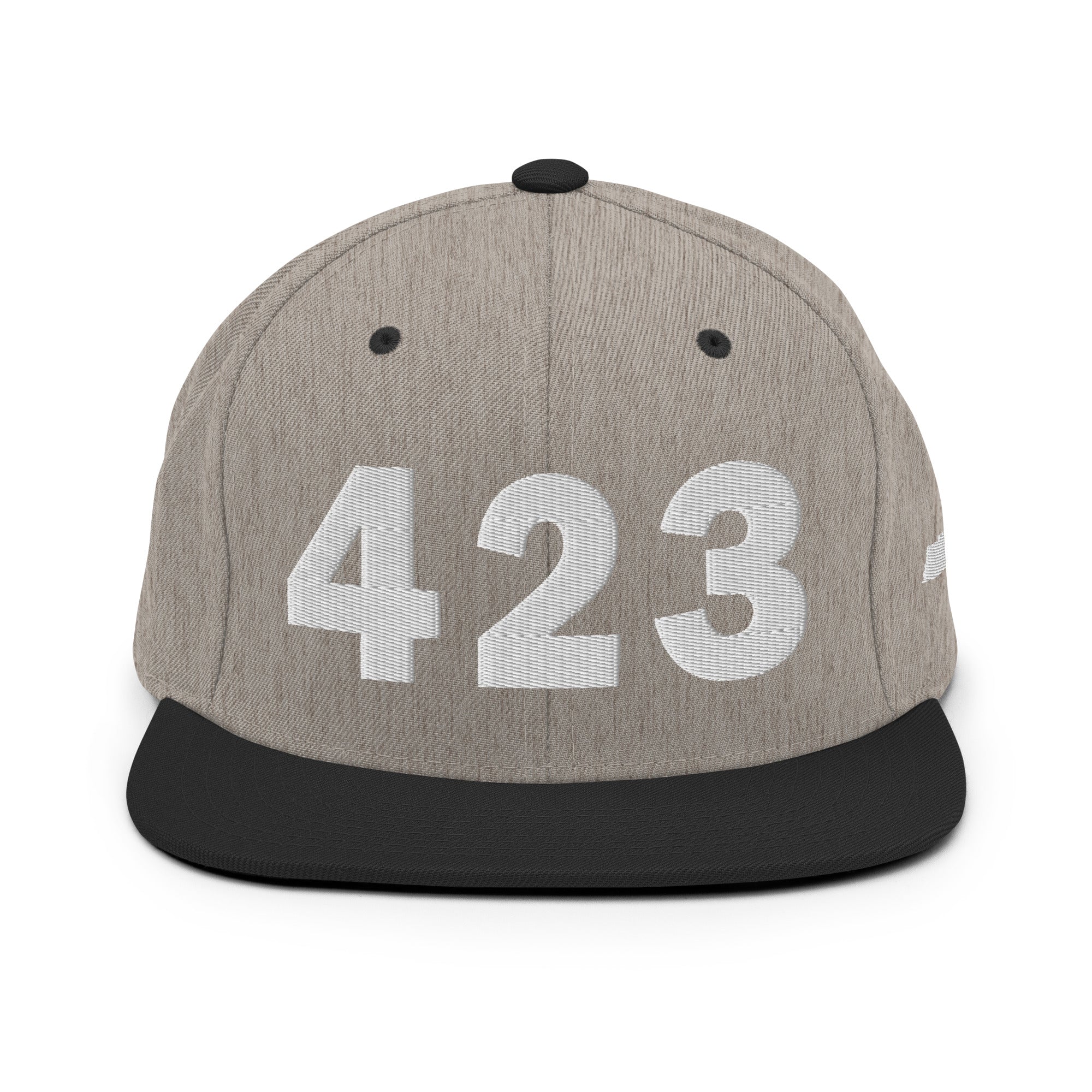 423 Area Code Snapback Hat