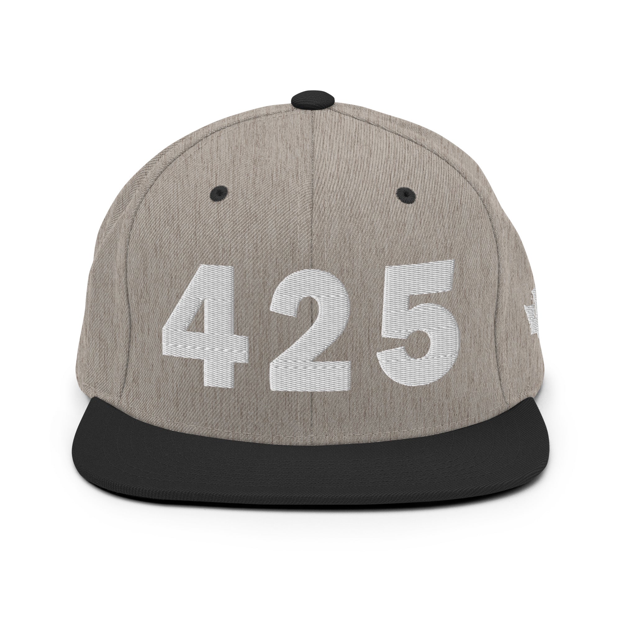 425 Area Code Snapback Hat