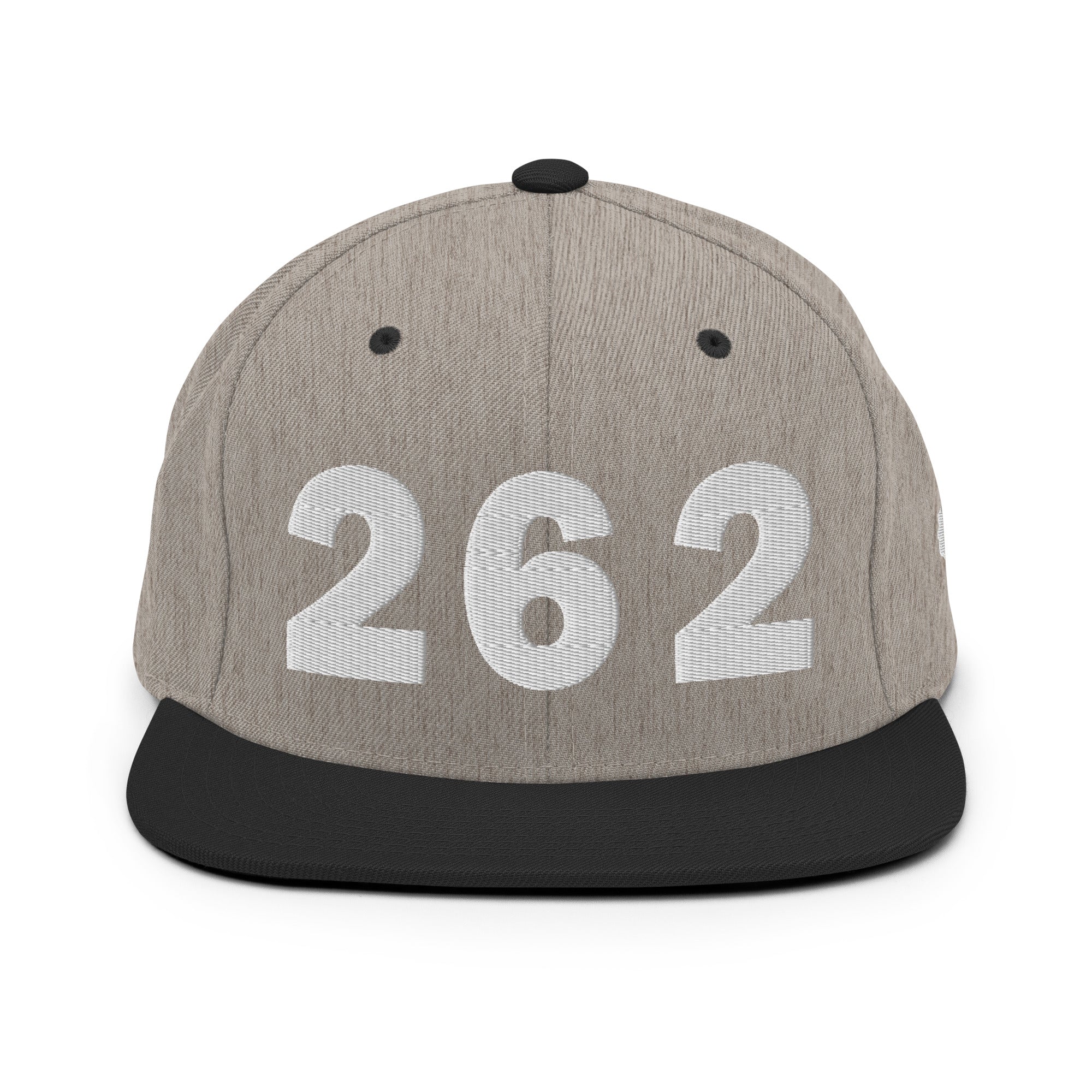 262 Area Code Snapback Hat