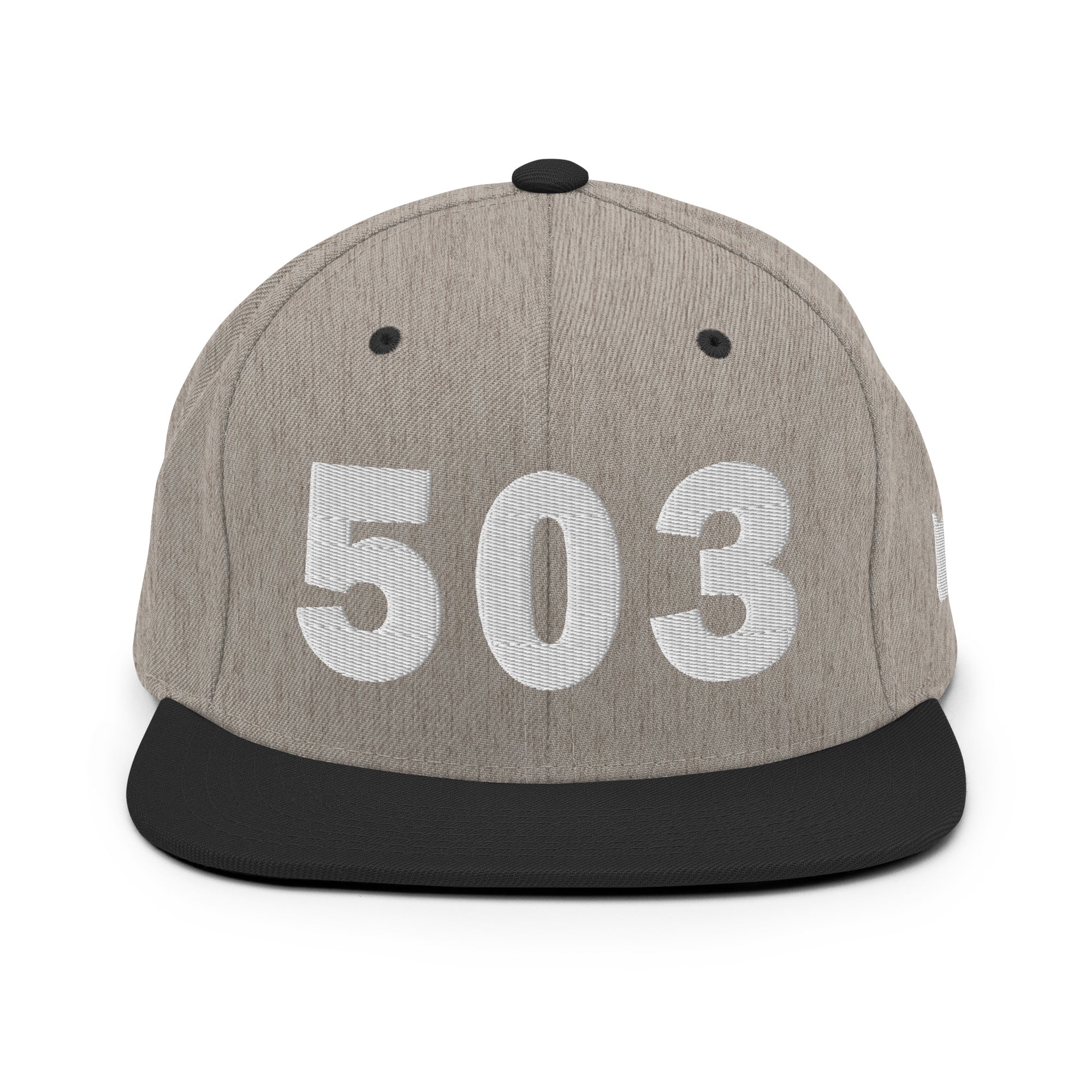 503 Area Code Snapback Hat