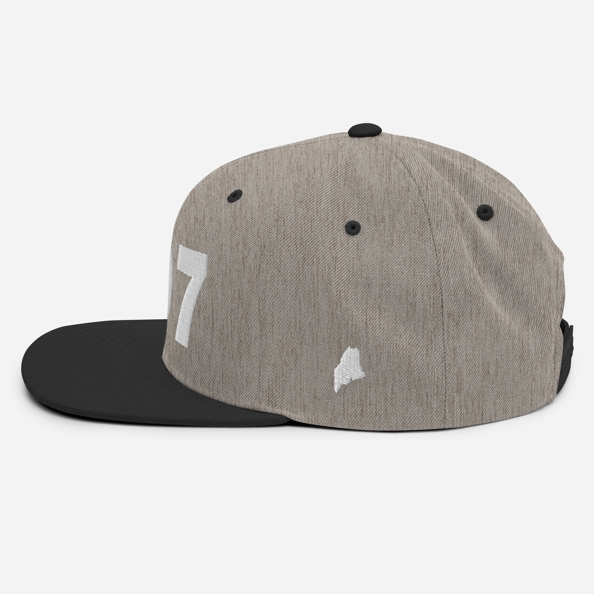 207 Area Code Snapback Hat