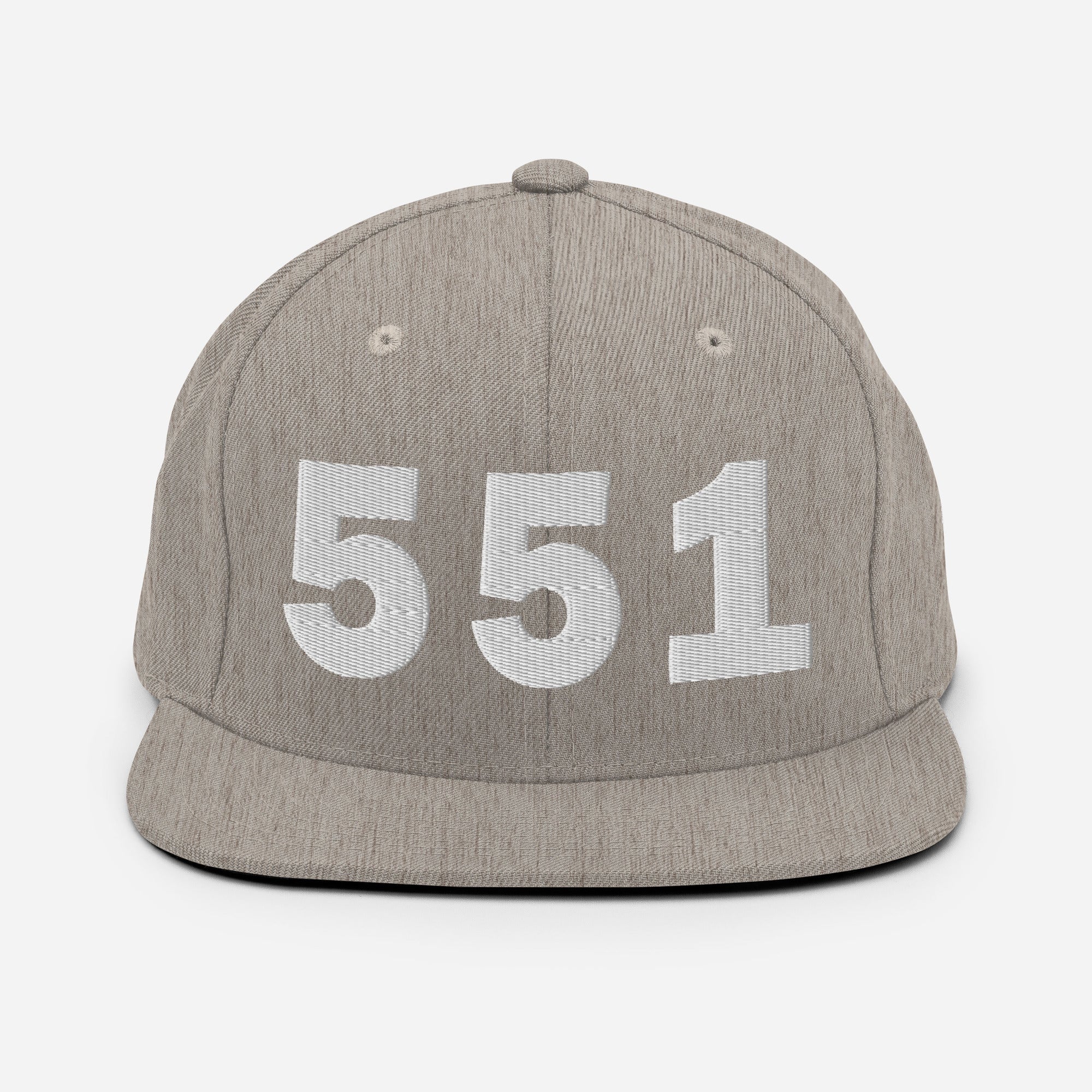 551 Area Code Snapback Hat