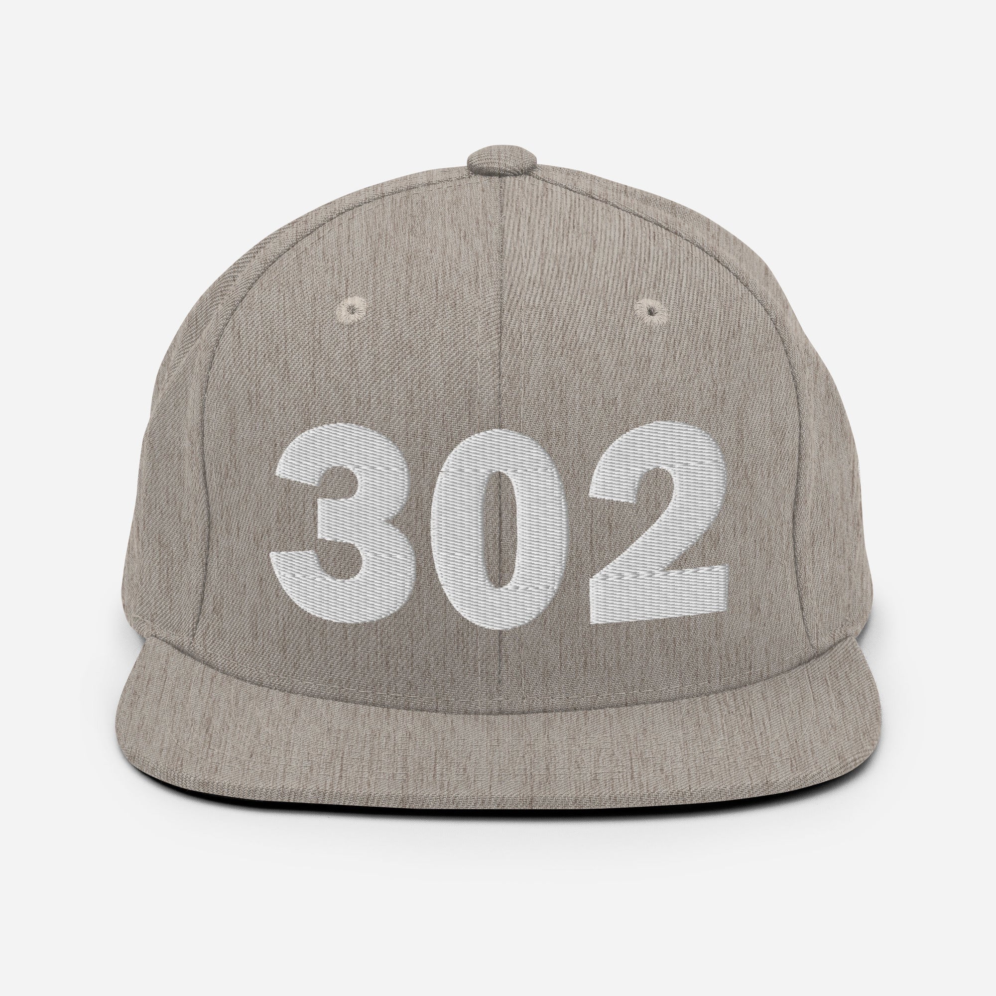302 Area Code Snapback Hat