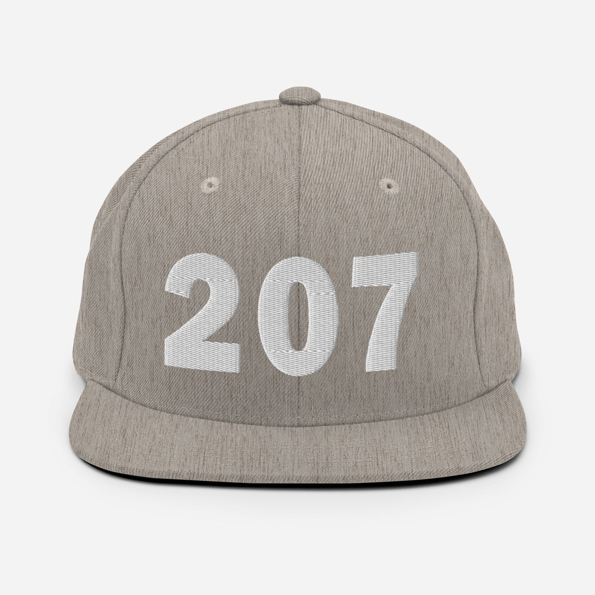 207 Area Code Snapback Hat