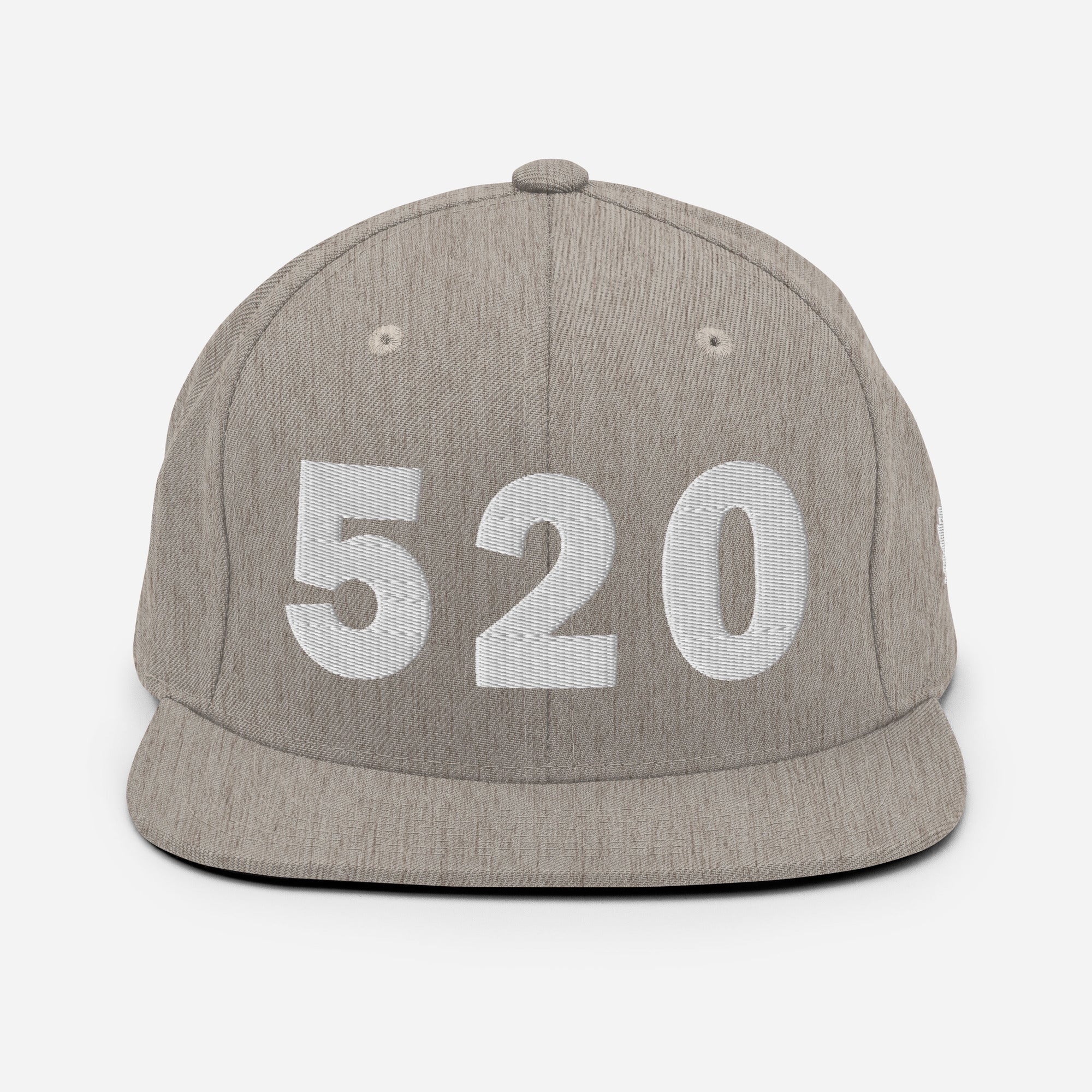 520 Area Code Snapback Hat