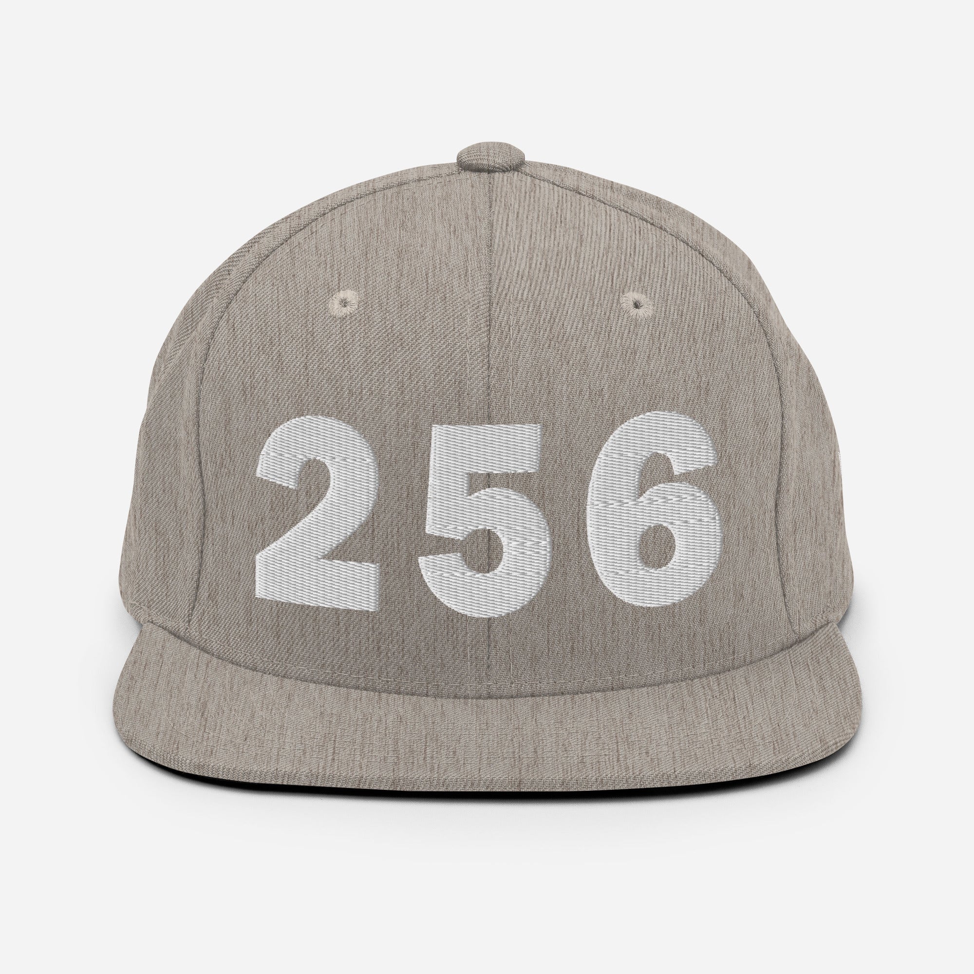 256 Area Code Snapback Hat