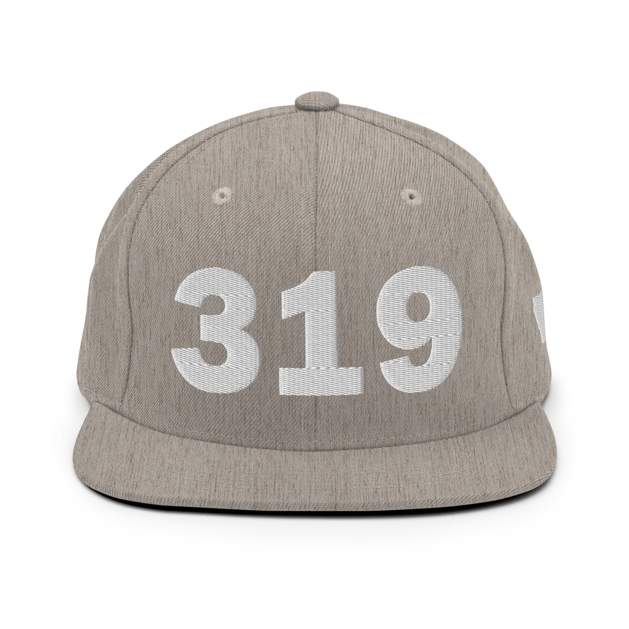 319 Area Code Snapback Hat