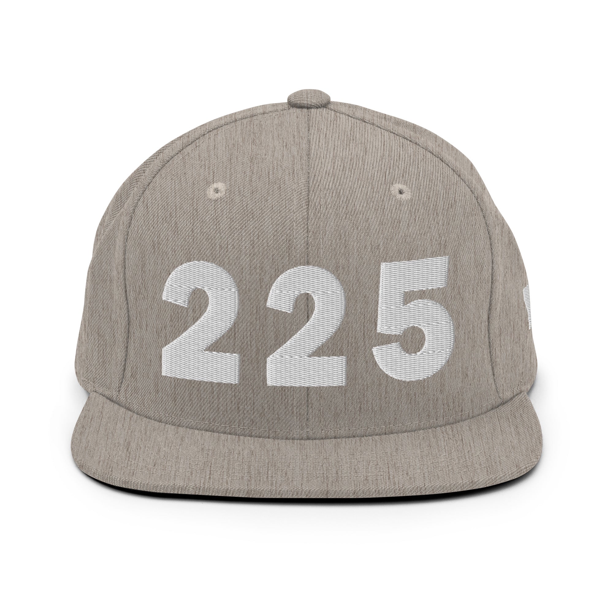 225 Area Code Snapback Hat