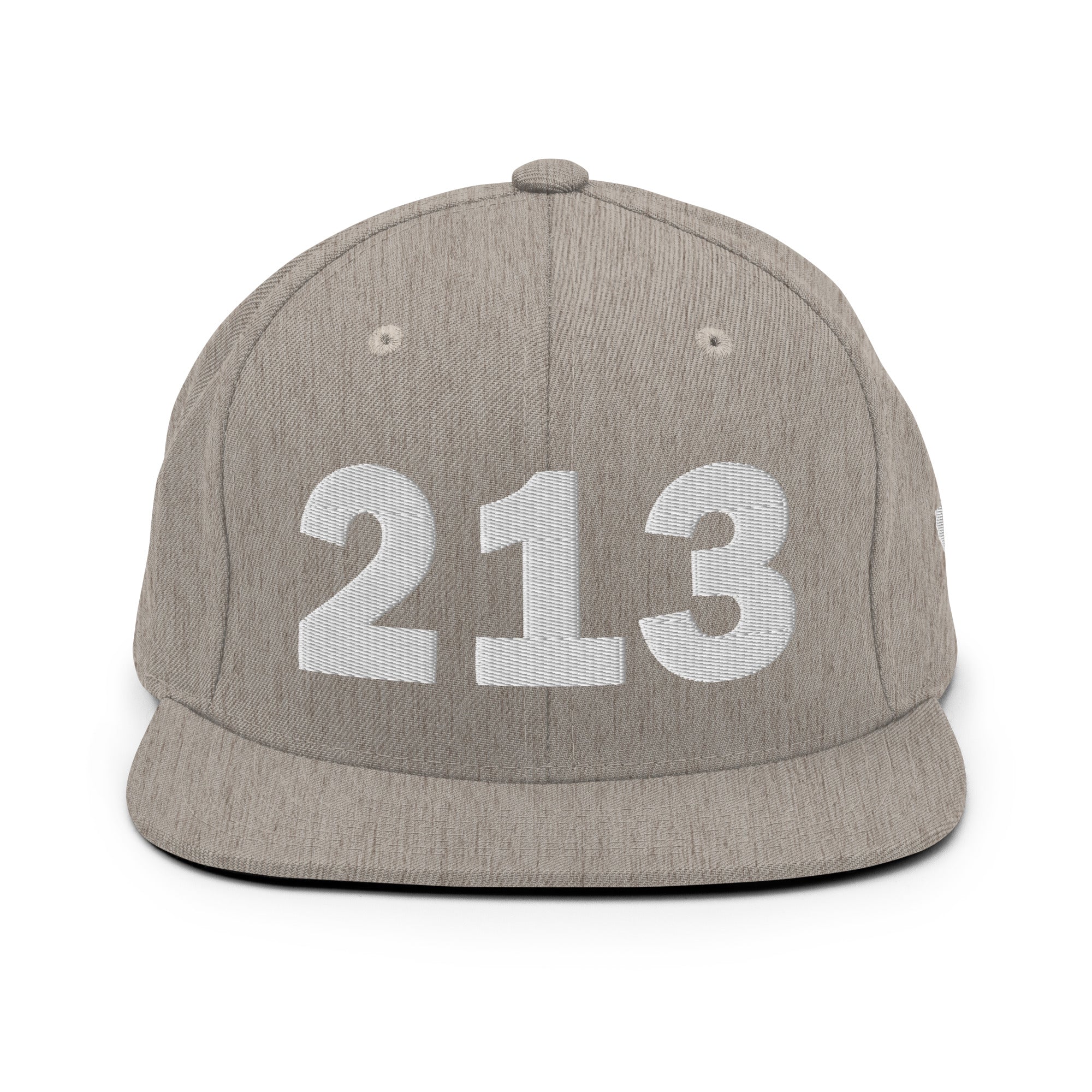 213 Area Code Snapback Hat