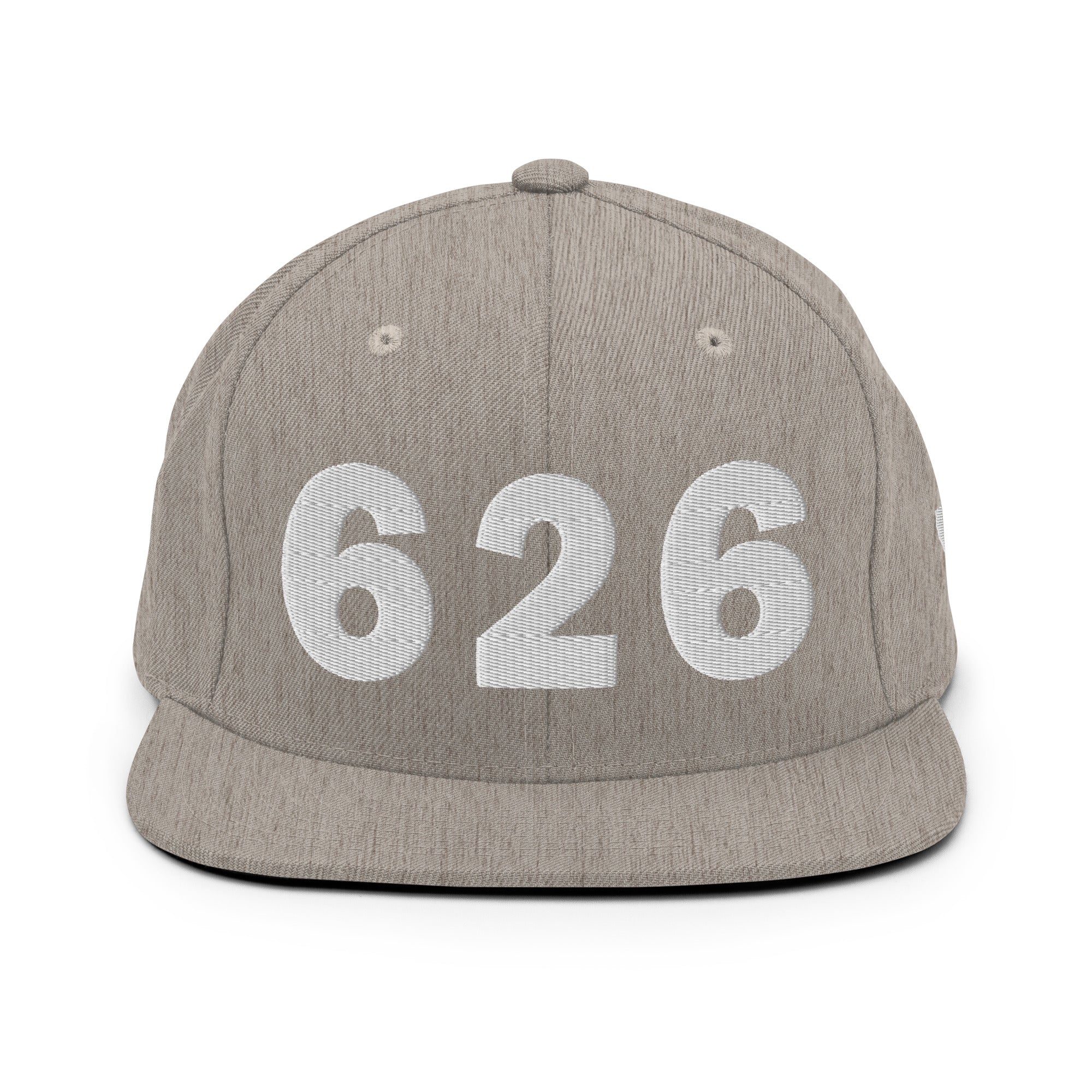 626 Area Code Snapback Hat