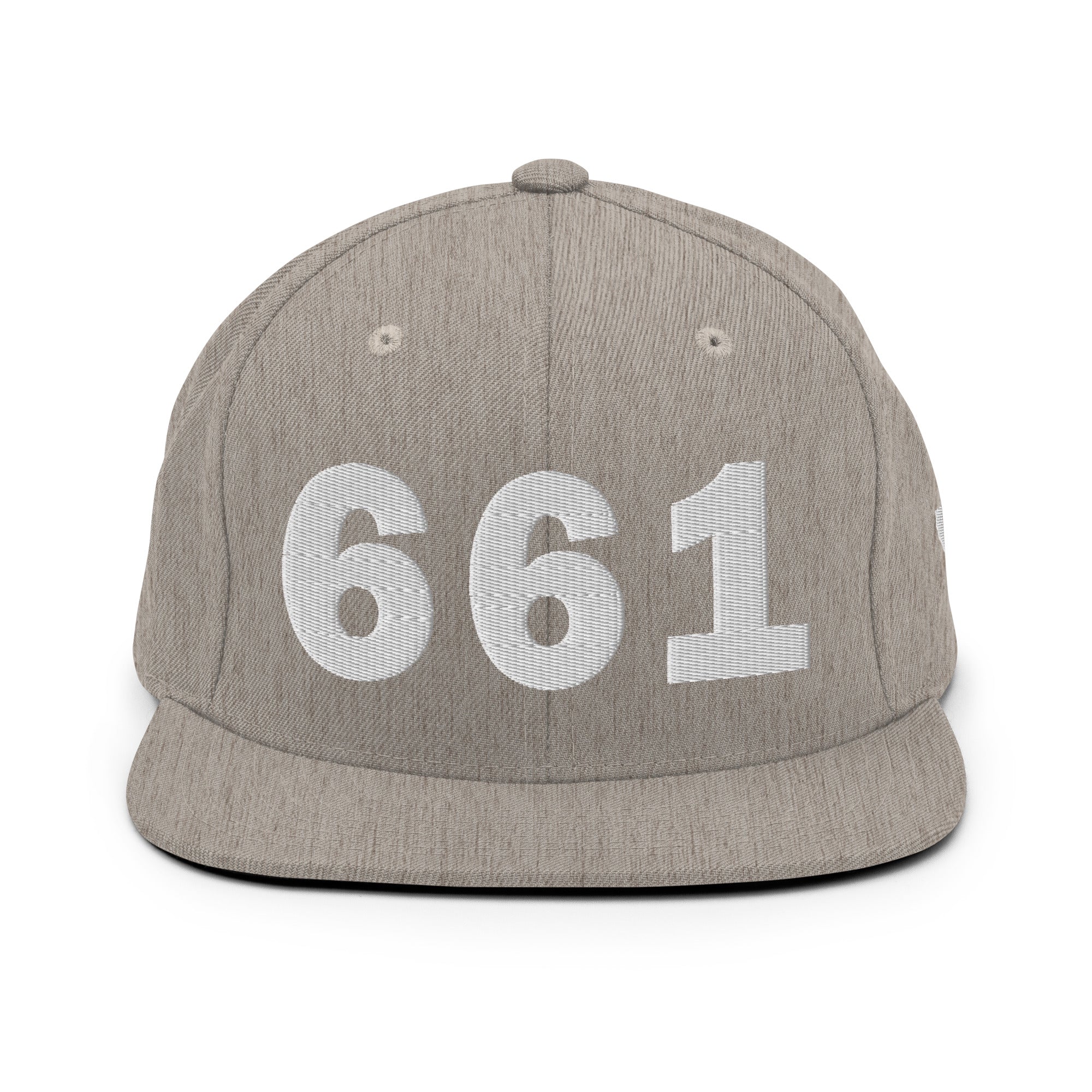 661 Area Code Snapback Hat