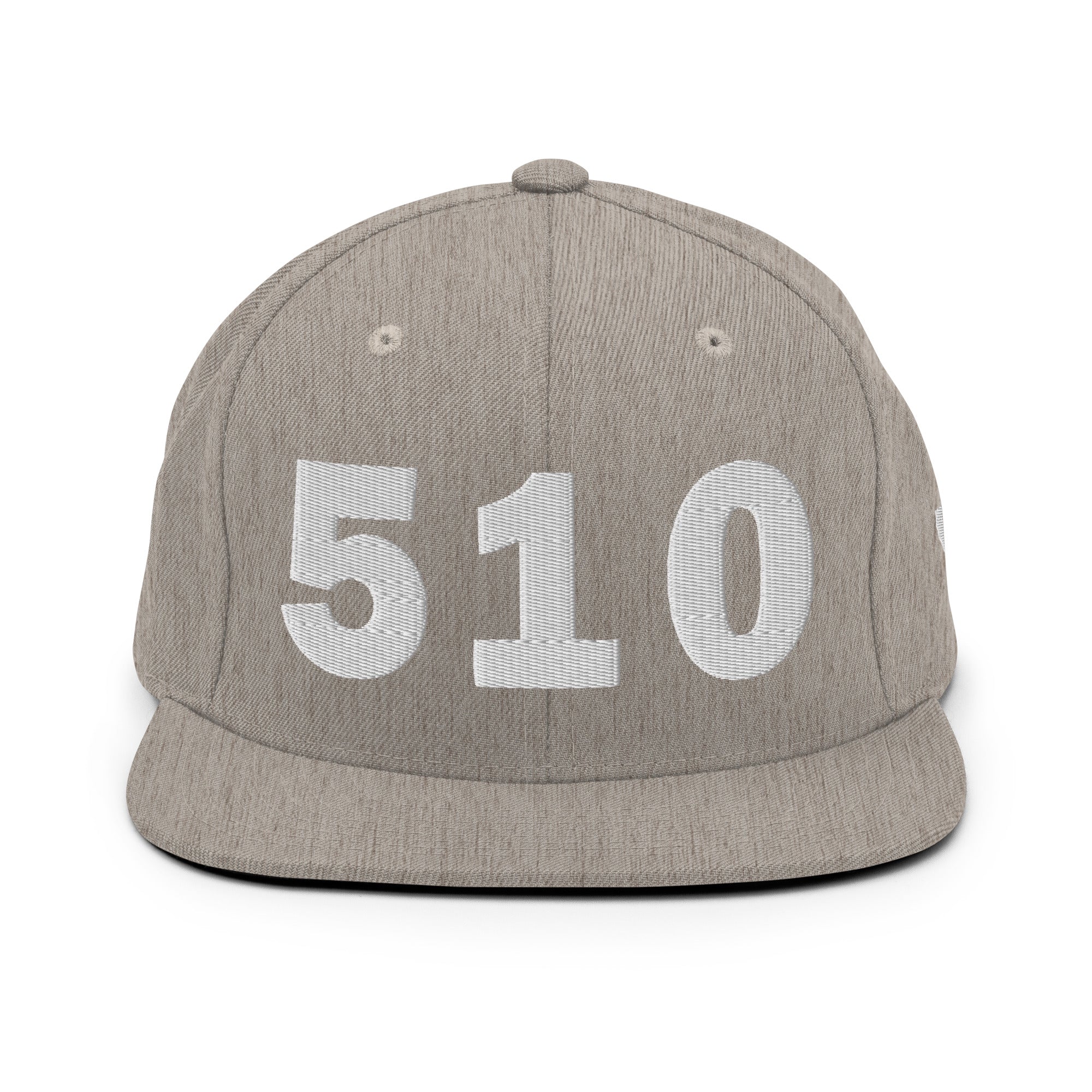 510 Area Code Snapback Hat