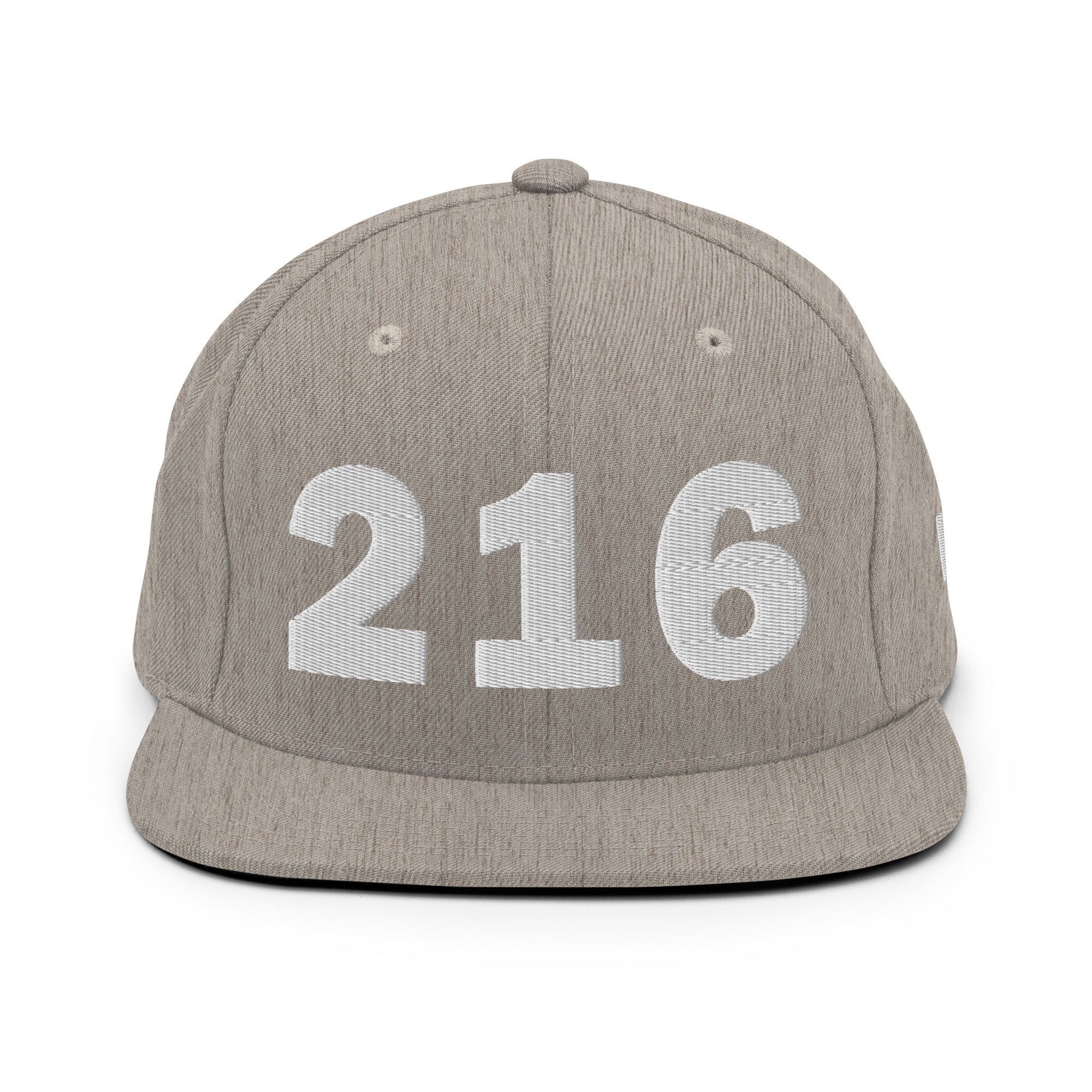 216 Area Code Snapback Hat