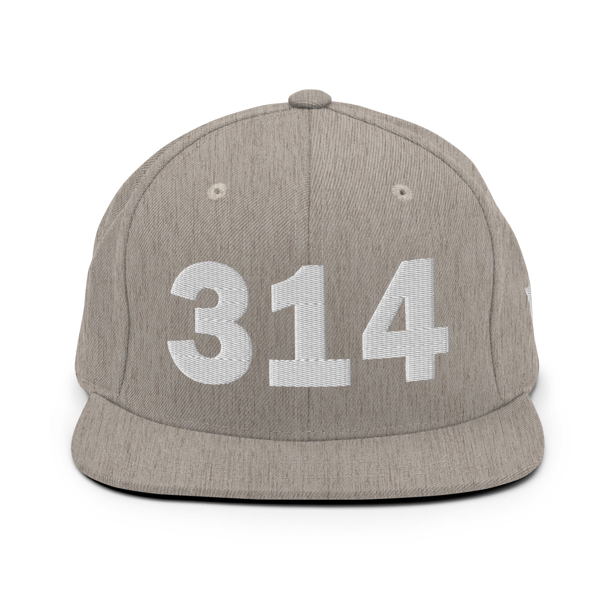 314 Area Code Snapback Hat