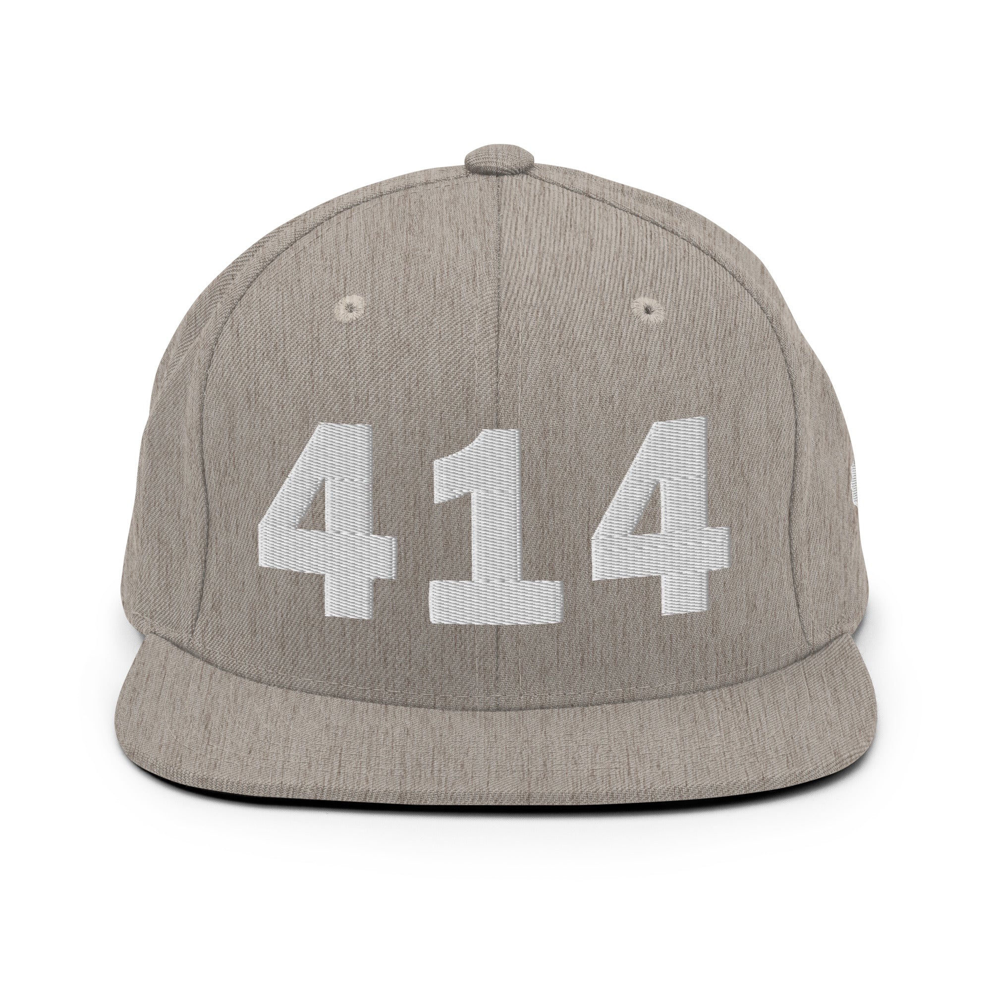 414 Area Code Snapback Hat