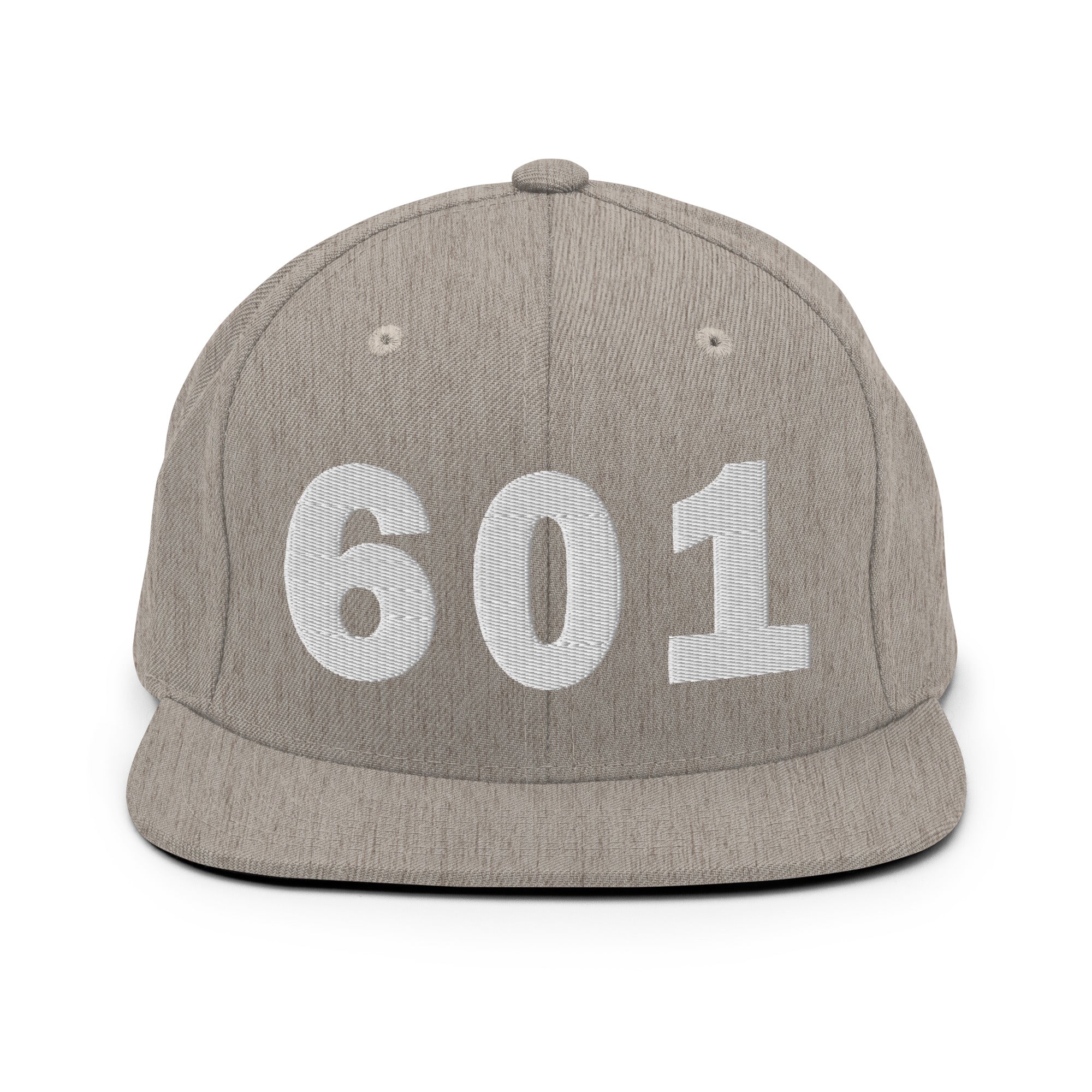 601 Area Code Snapback Hat